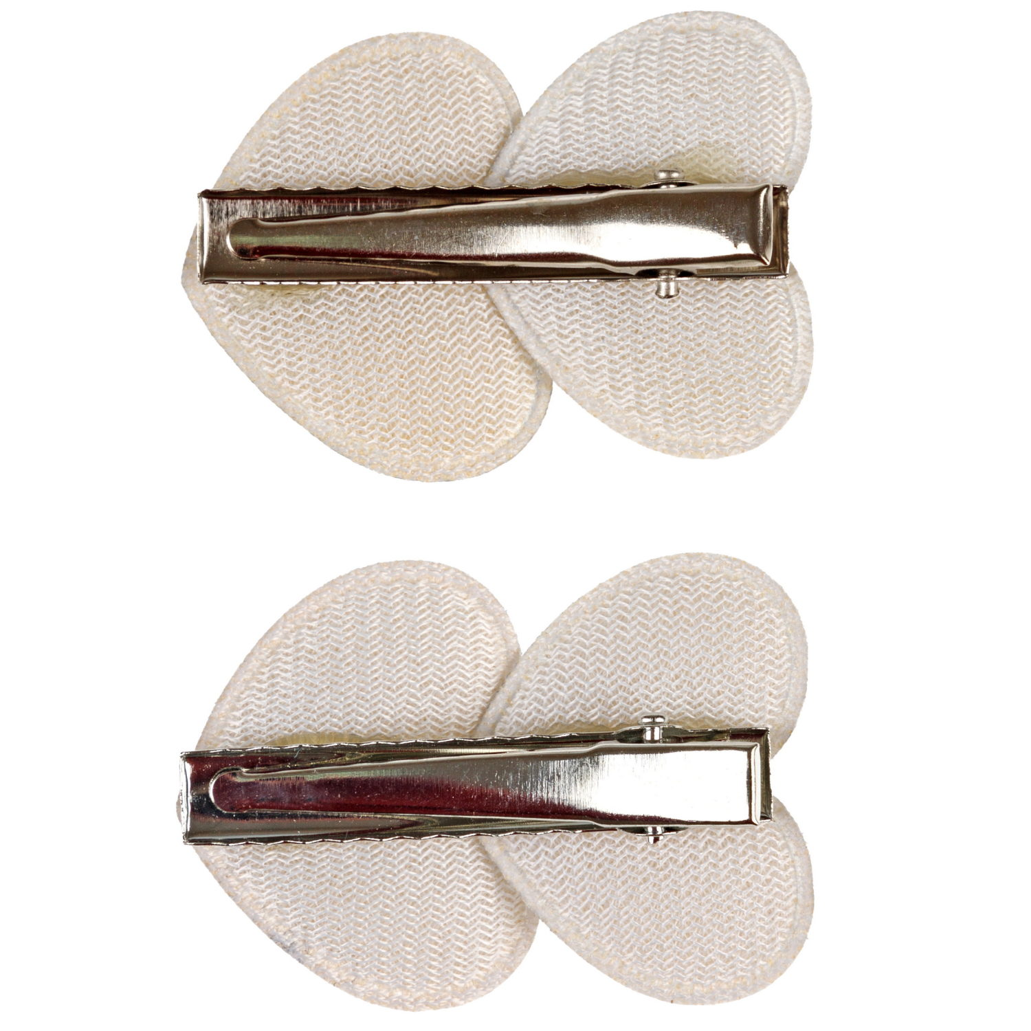 Заколки для волос Lukky Fashion Сердечки, детские, для девочки, зажимы, 4 цвета в ассортименте, набор 2 шт.