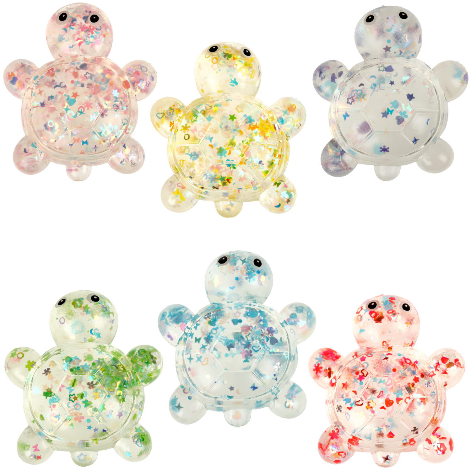 Антистресс-игрушка 1TOY Крутой замес Супергель черепаха, 6,5х8х4 см