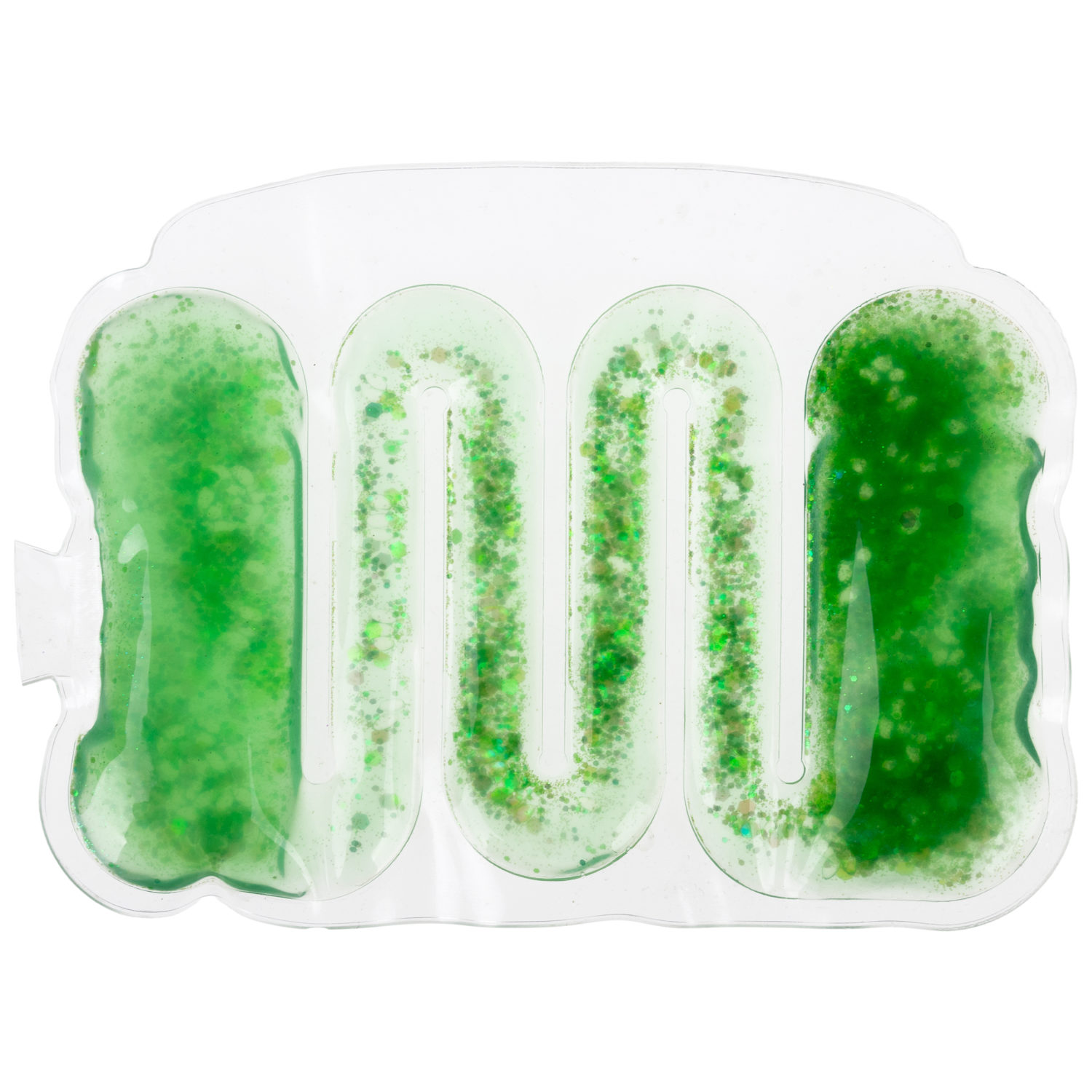 Акватубики переливайка 1TOY скользун с водой внутри, антистресс для рук, жмякалка, 4 цвета в ассортименте