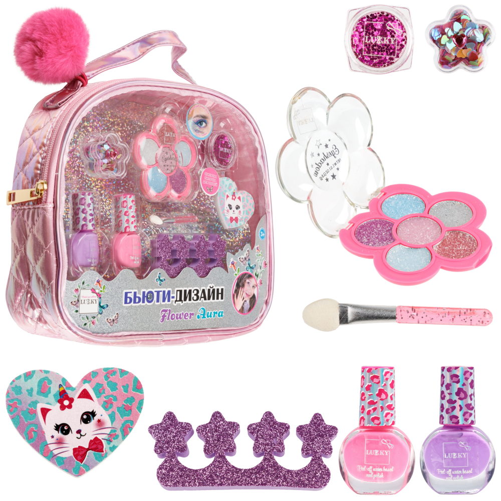 Набор детской декоративной косметики Lukky Бьюти Дизайн Flower Aura