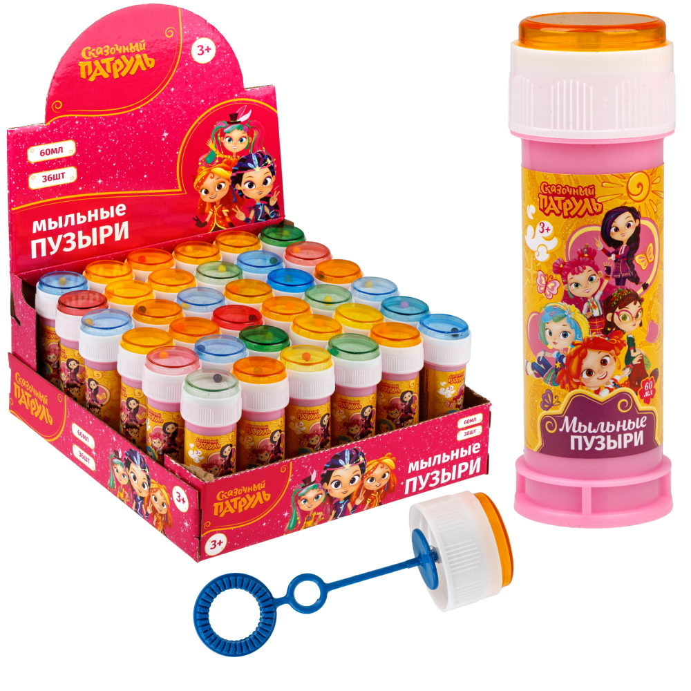 1TOY Сказочный патруль, мыльные пузыри, 60 мл