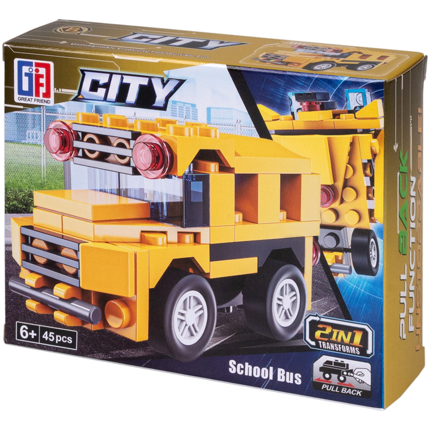 1toy Blockformers Городские службы конструктор, в асс. 4 вида