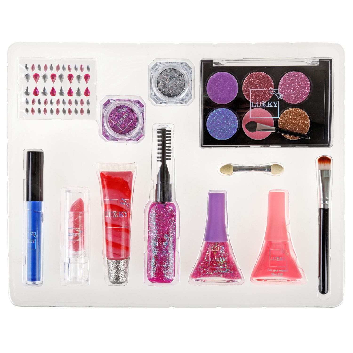 Lukky Бьюти-Дизайн набор детской декоративной косметики "Make Up Princess"