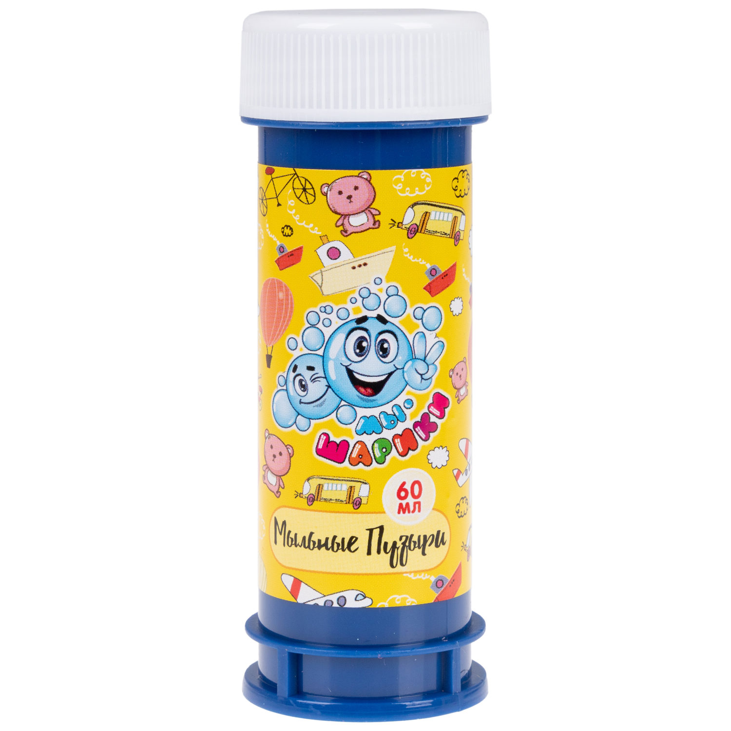 Мыльные пузыри 1TOY Мы-шарики!, 60 мл