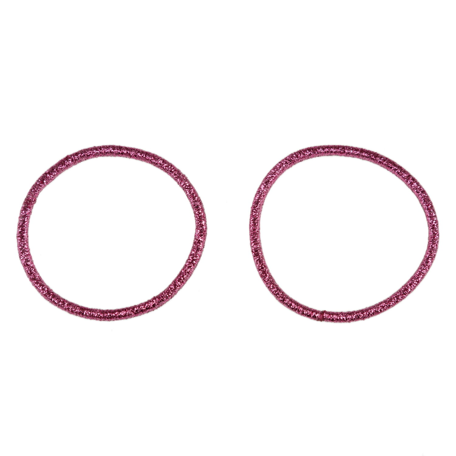 Lukky Fashion набор из 10 резинок для волос Металлика, цвет: белый, розовый, красный, фиолетовый