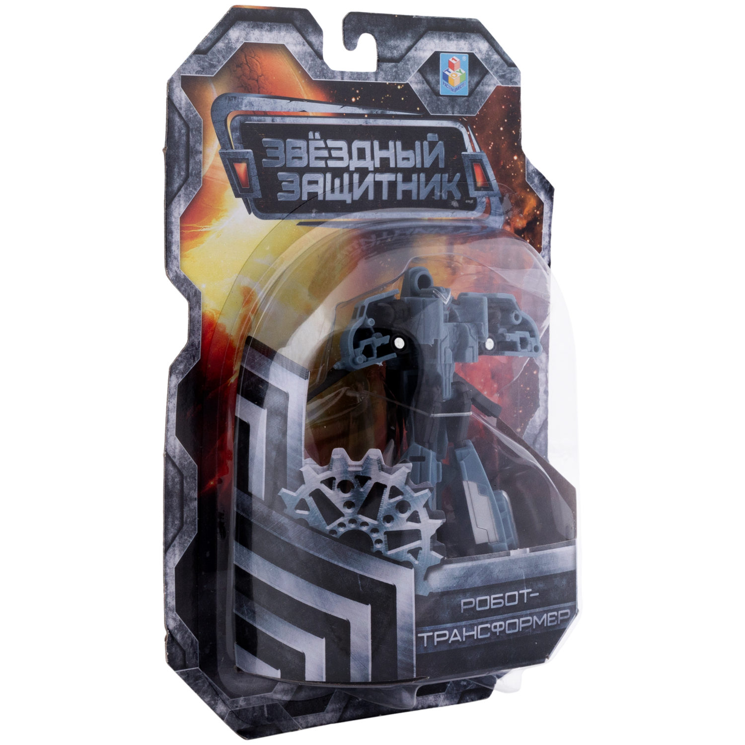 Робот-трансформер "Звёздный защитник" 1TOY, собирается в вертолет