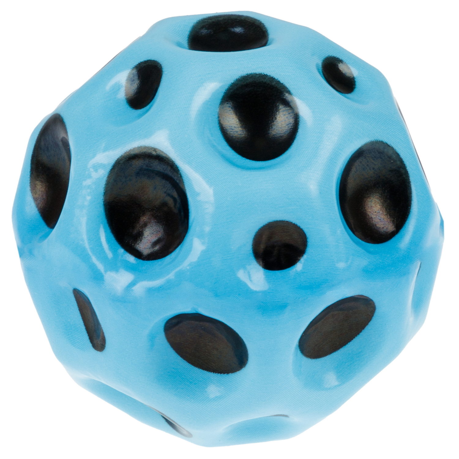 Мяч 1TOY Крутой замес Moon Ball классический, 6 см, голубой