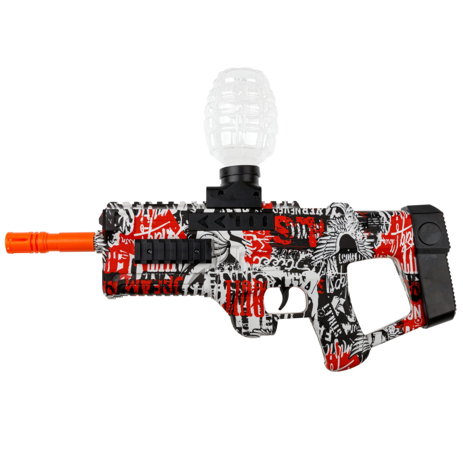 Бластер автоматический 1TOY Gelex на аккумуляторе, с гидрогелевыми пулями 500 шт., 2 цвета в ассортименте