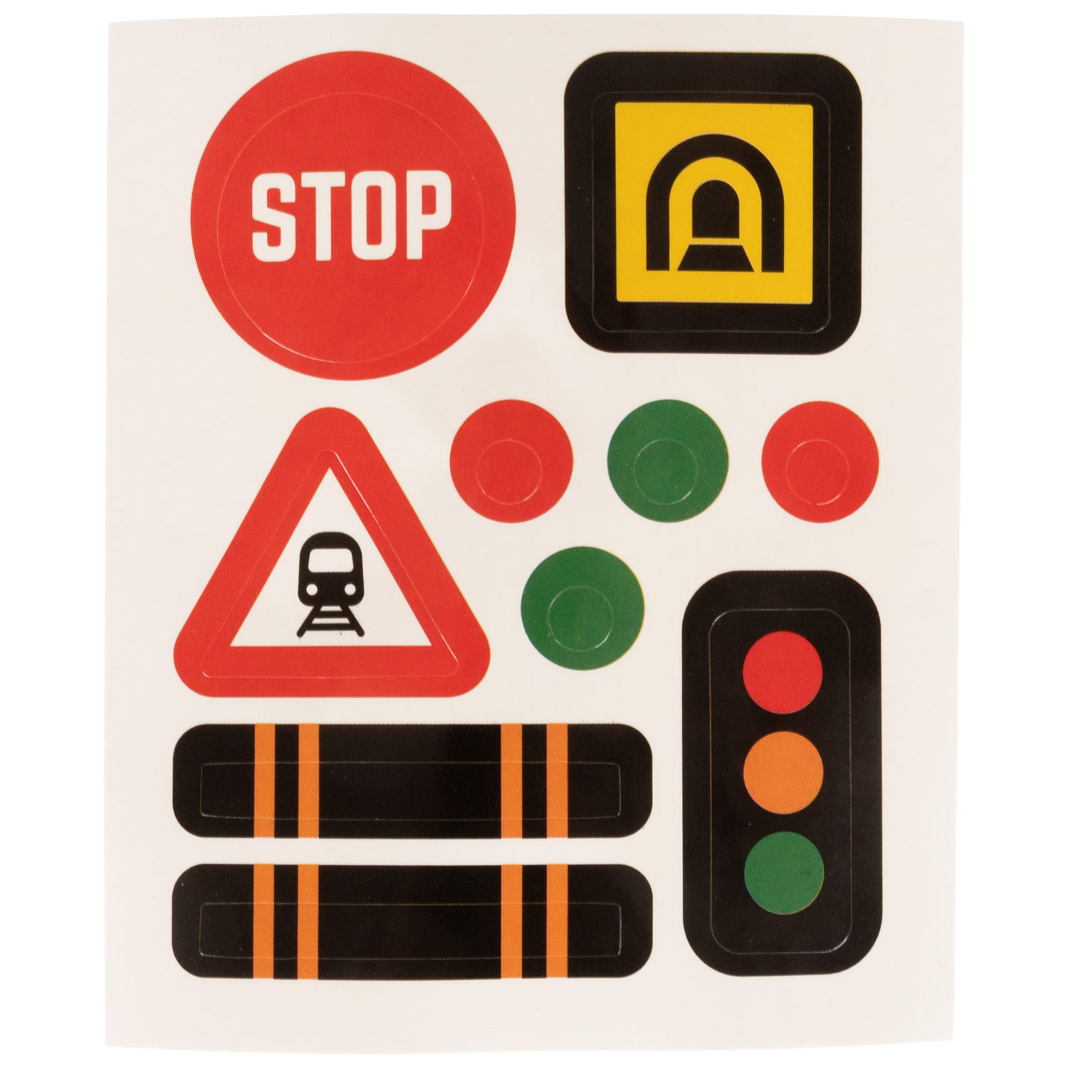 Детская железная дорога с электропоездом 1TOY InterCity, со светом, звуком, паровоз на рельсах, в подарочном наборе, 115 деталей