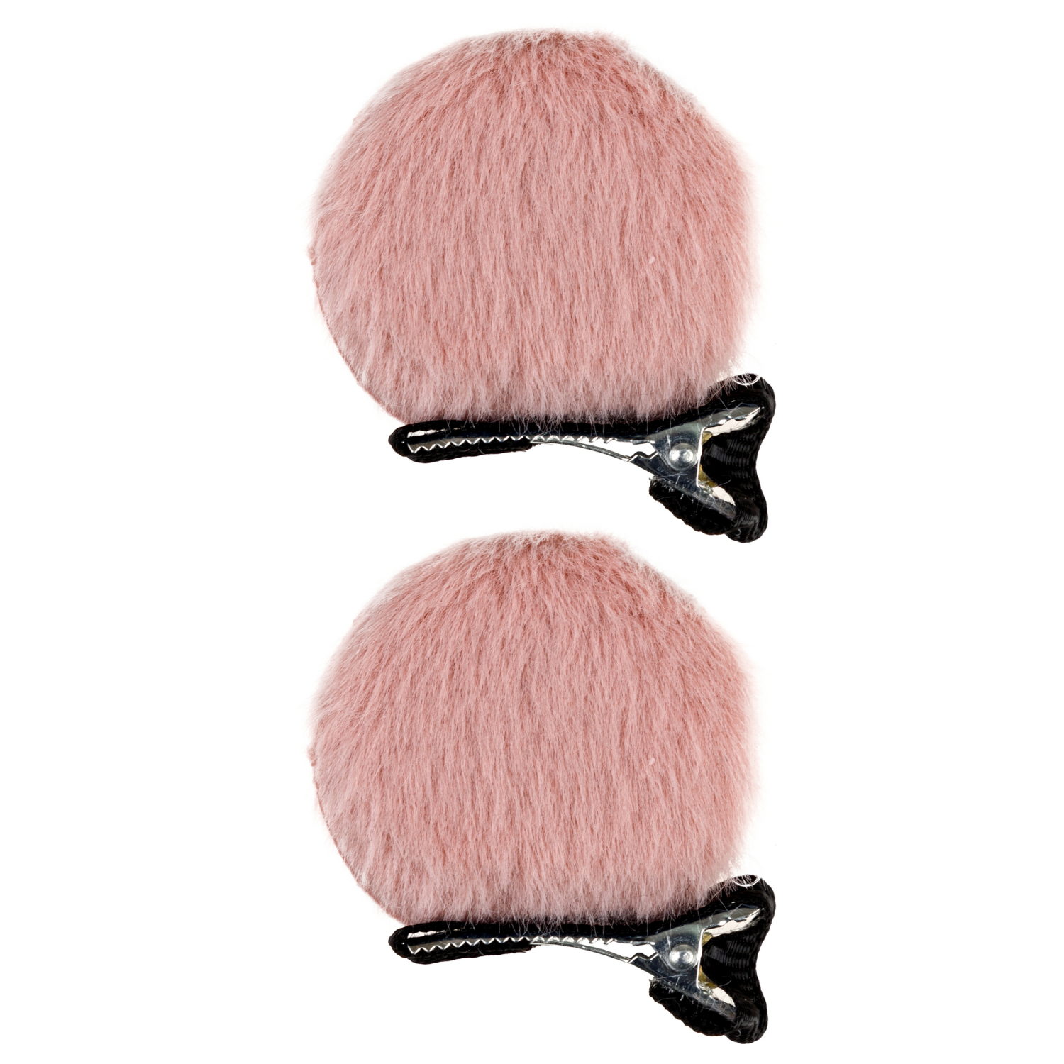 Заколки для волос Lukky Fashion Медвежьи ушки, детские, для девочки, зажимы, 3 цвета в ассортименте, набор 2 шт.