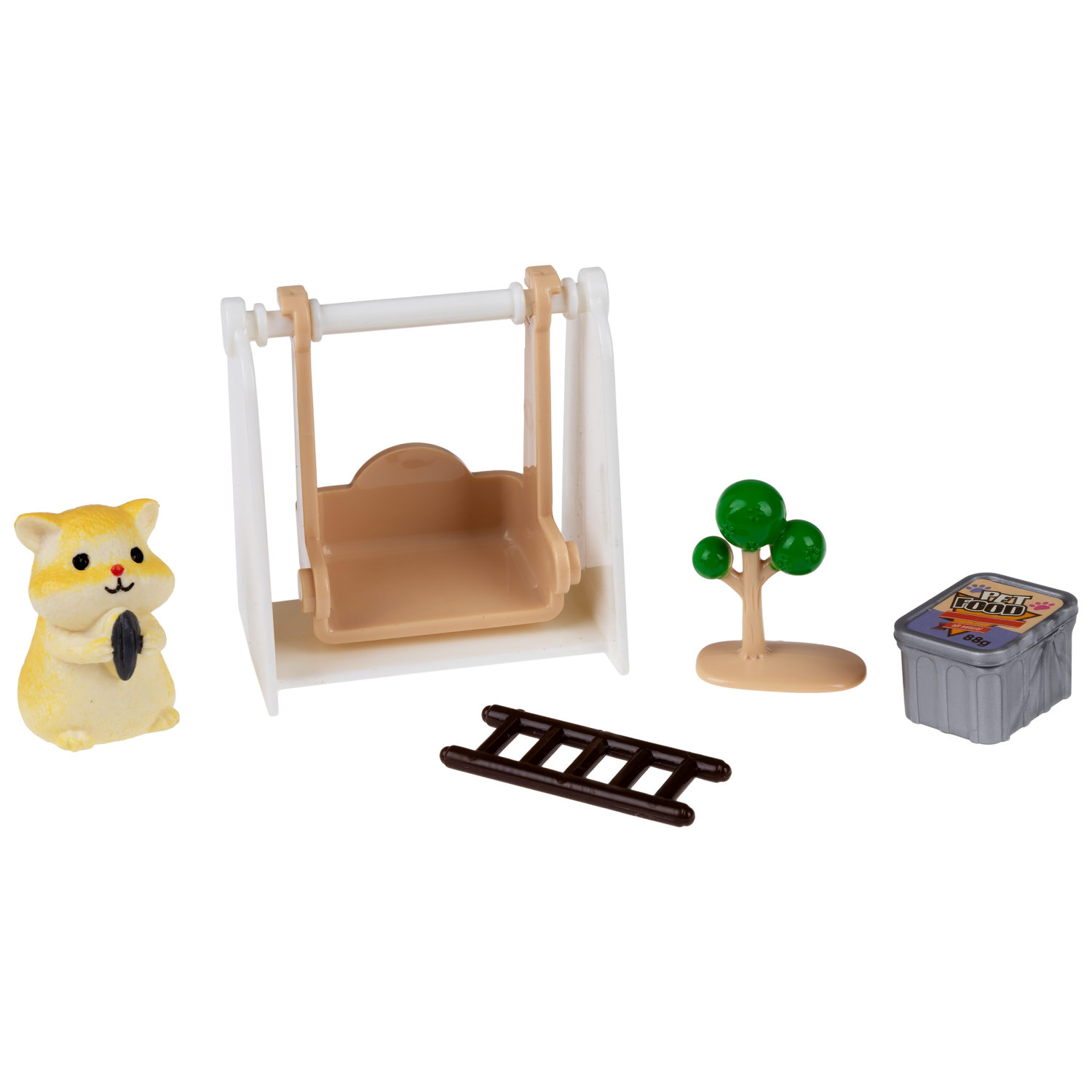 1TOY игровой набор Хомячок с аксессуарами, 4 вида в ассортименте