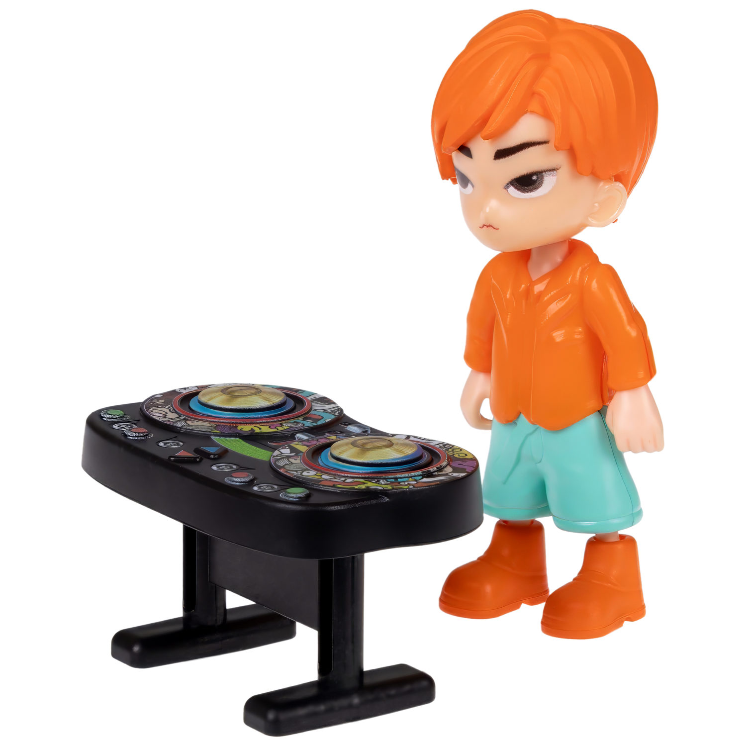 Кукла для девочки 1TOY K-POP Boys band с музыкальными инструментами, маленькая фигурка аниме 