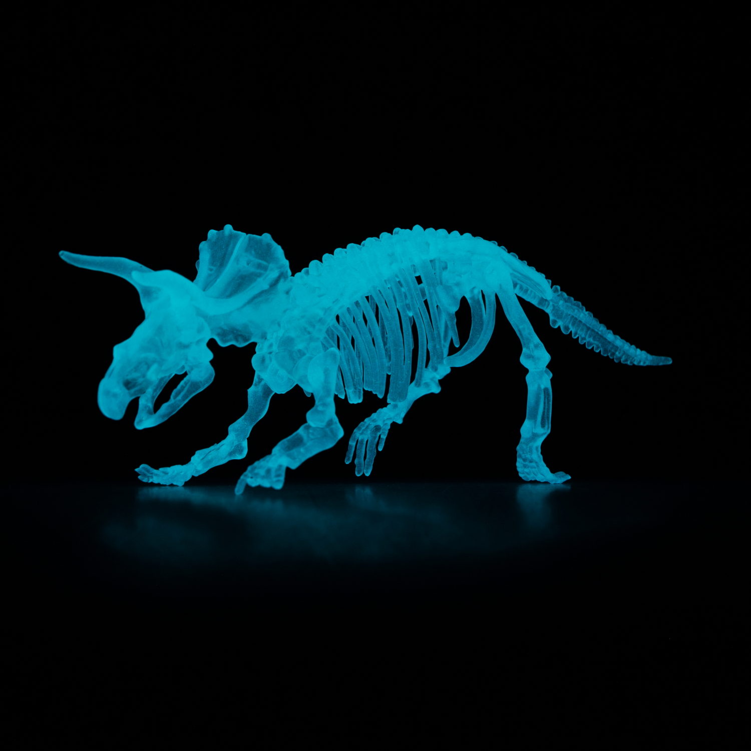 1toy "3DINO LUMINUS", люминесцентные динозавры, 6 видов, 12 шт/дисплей бокс