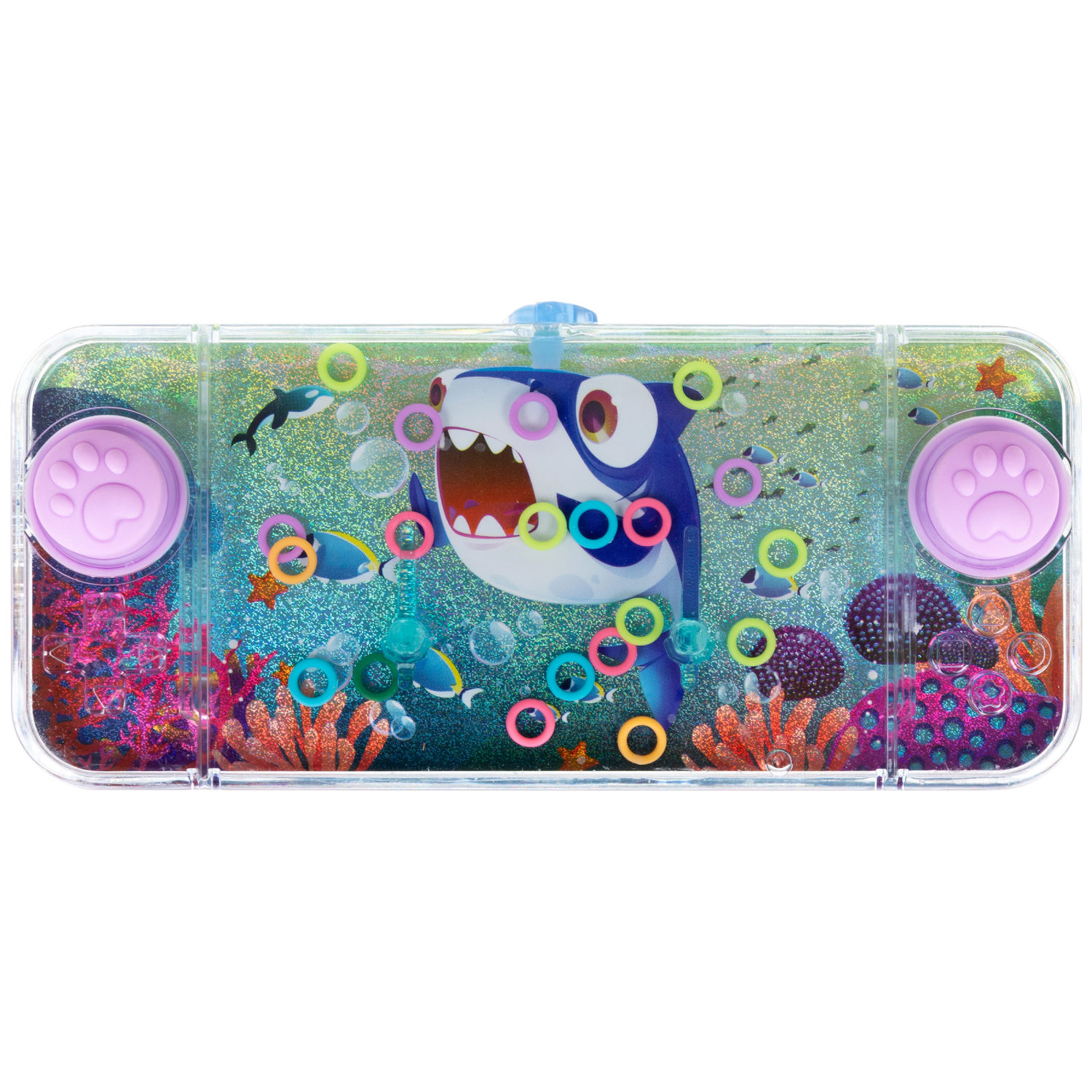 1TOY Игра с водой насади колечки морские обитатели, 3 вида в ассортименте, 15,5*7*2см