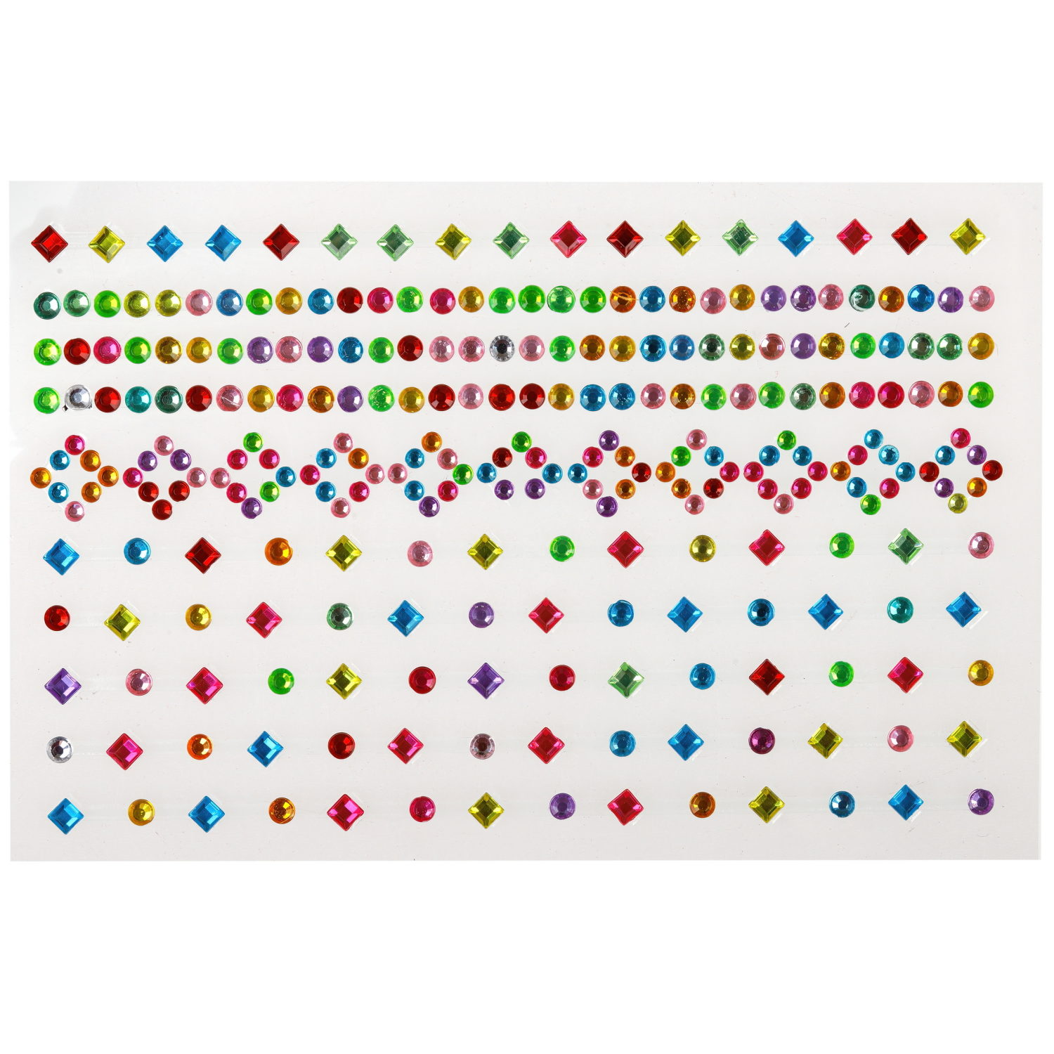 Стразы для лица и тела Lukky Fashion Сверкающая геометрия