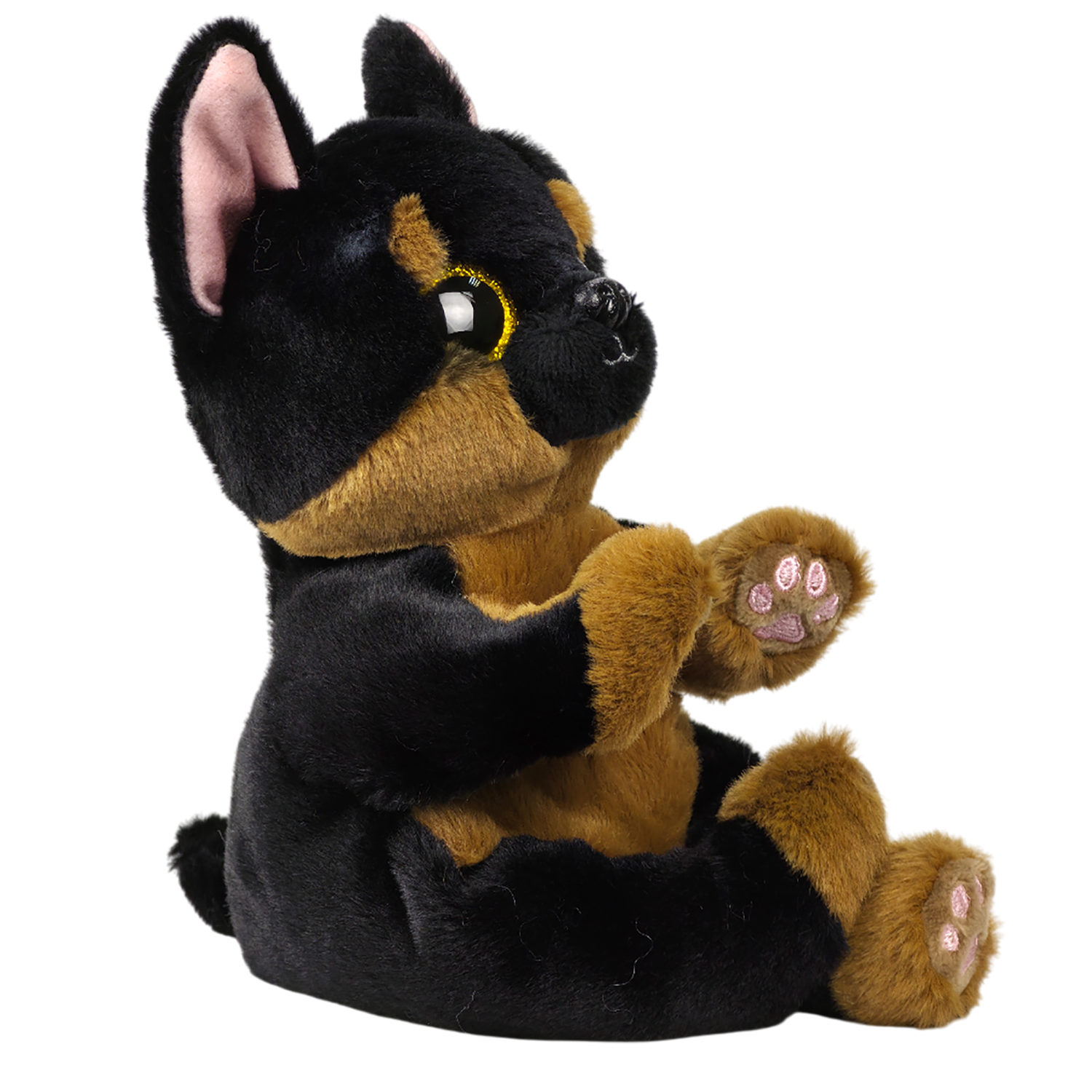 Мягкая игрушка TY Beanie Bellies коричневая собачка Dog, 15 см