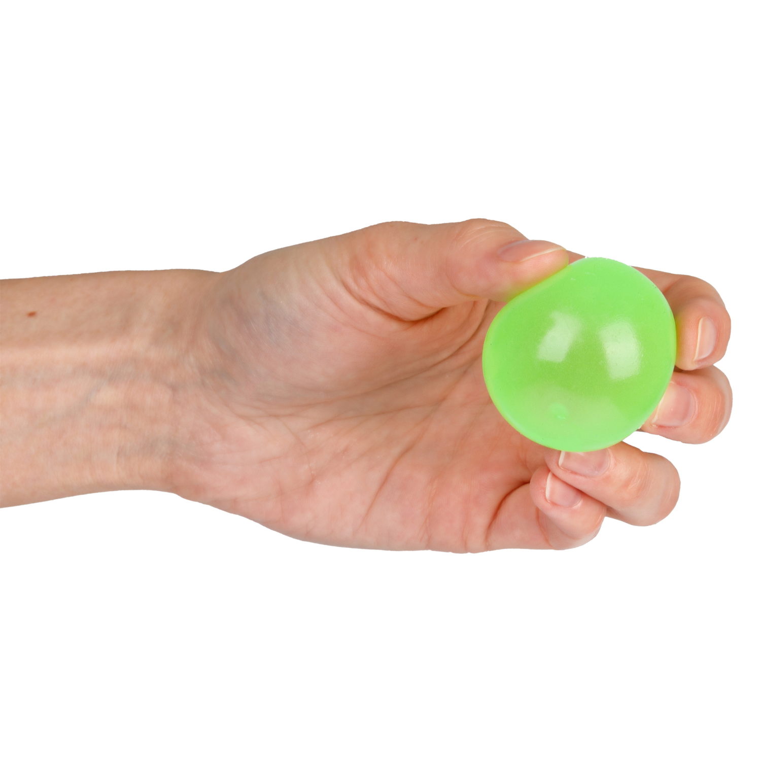 1toy Крутой замес Супергель шар матовый, 6 цветов в ассортименте, 4 см