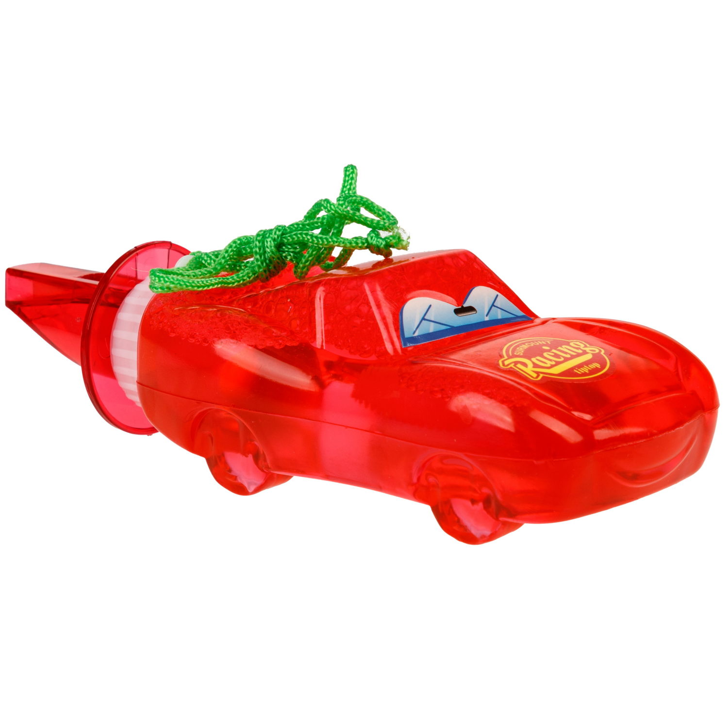 1TOY Мы-шарики! мыл. пузыр. в виде машинки, со свистком, 100 мл, 16 шт в д/б