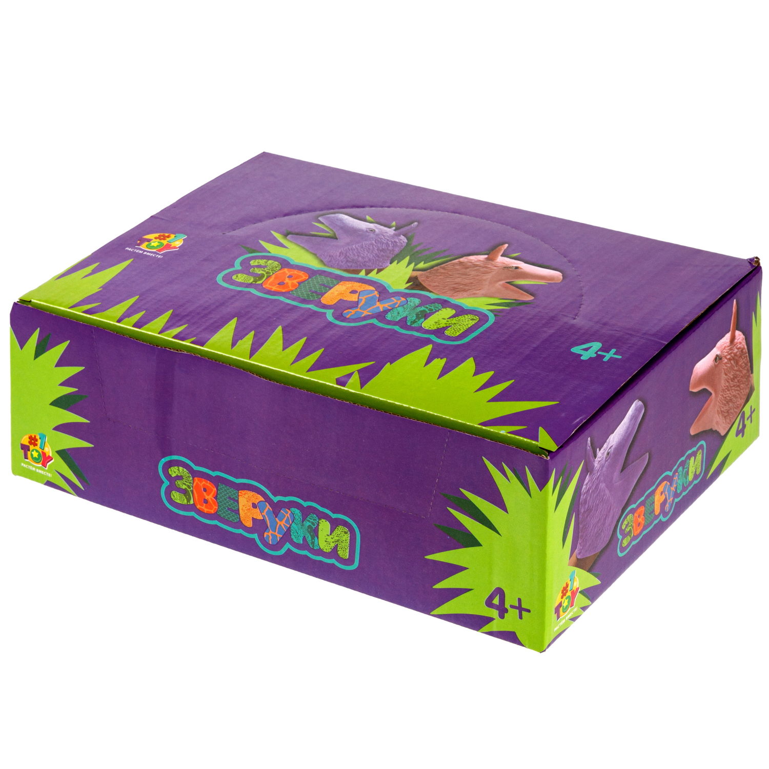 1toy Зверуки большие на руку "Лама", 2 вида в ассортименте