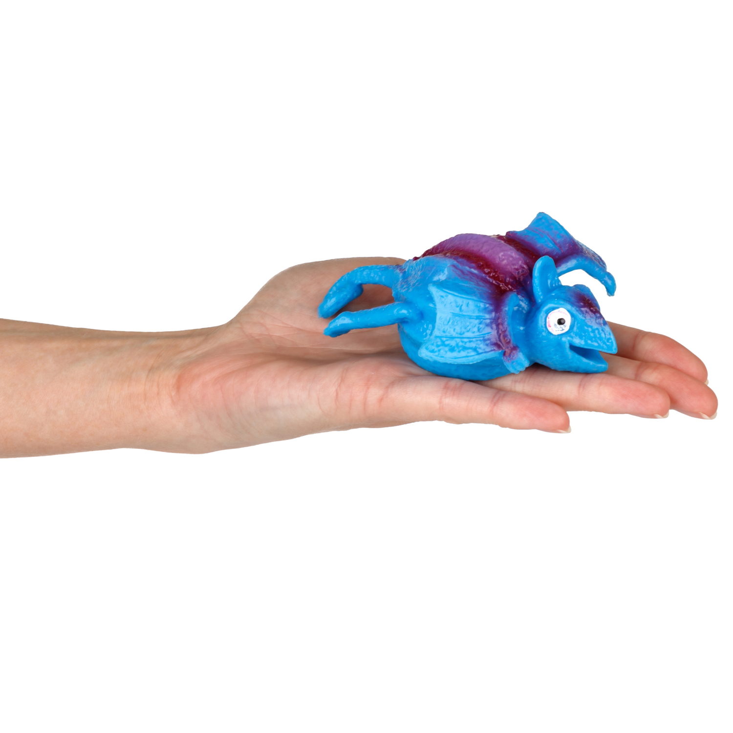 Игрушка ДУТИКИ 1TOY Динозавры, максимальный размер 30 см, 4 вида, синий