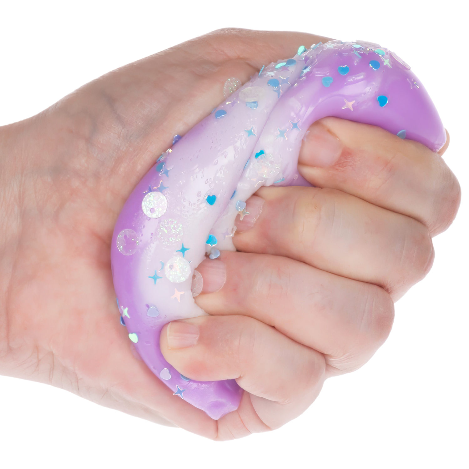 Игрушка-антистресс 1TOY Крутой замес «Няшка-вкусняшка», «Пончик надкусанный с посыпкой», с колокольчиком, в ассортименте