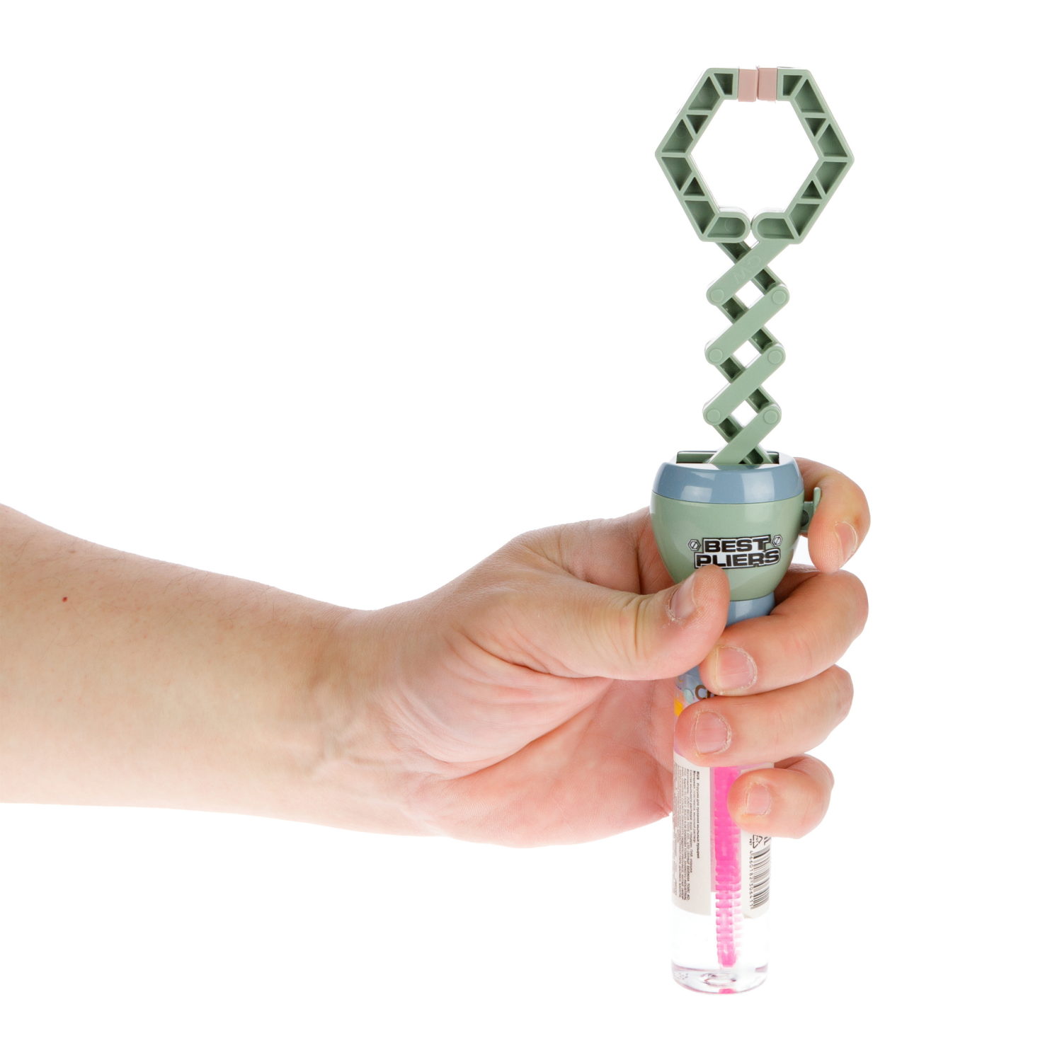 Мыльные пузыри 1TOY Мы-шарики! колба с игрушкой-хваталкой робо-рука 40 мл