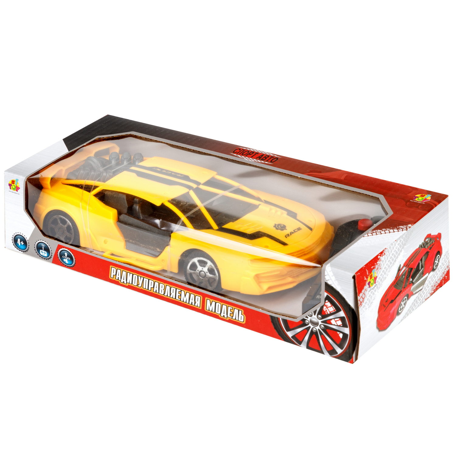 Машинка на пульте управления 1TOY Спортавто