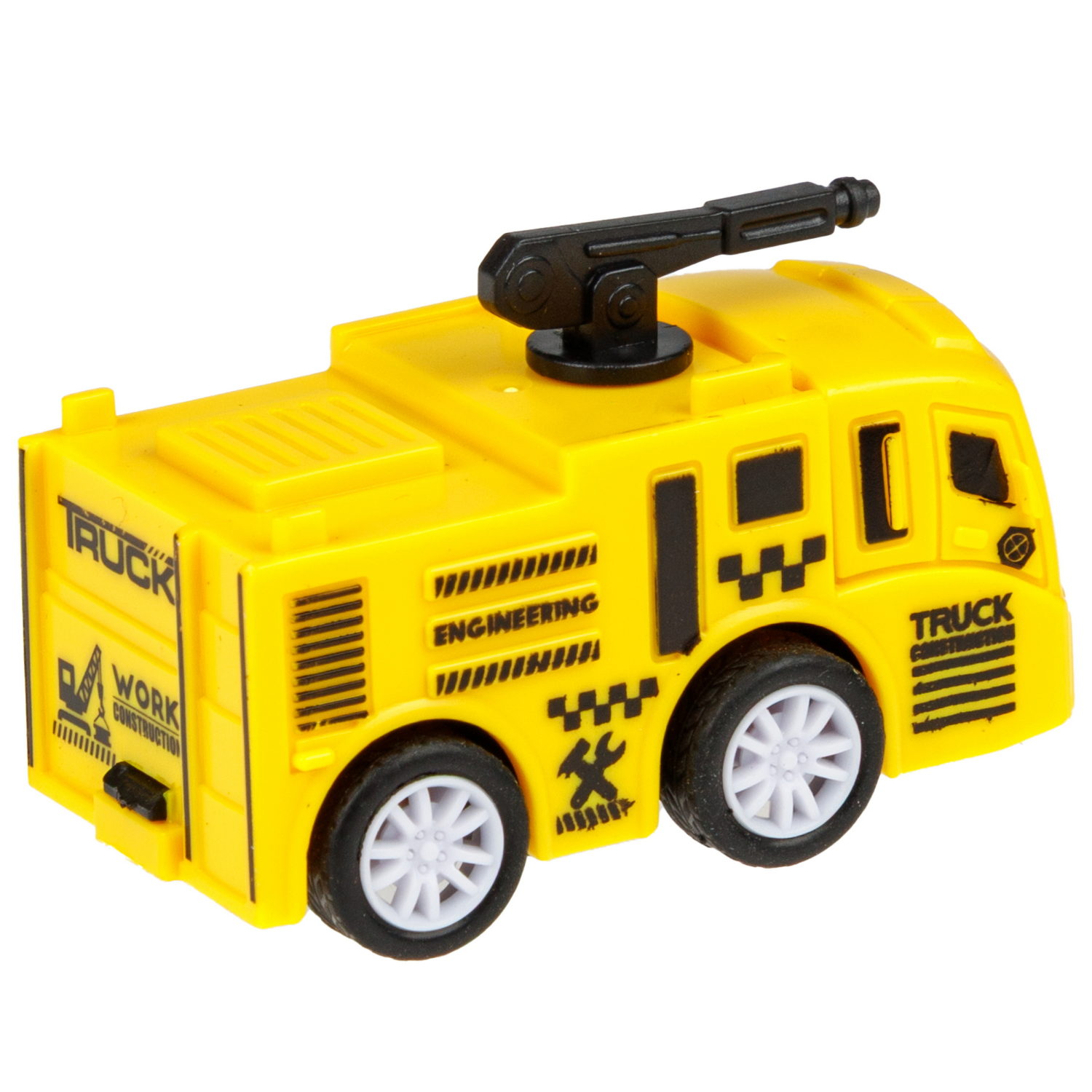 Игровой набор 1TOY Пазл-трек "Мегаполис" с машинкой, 4 вида, 10 деталей