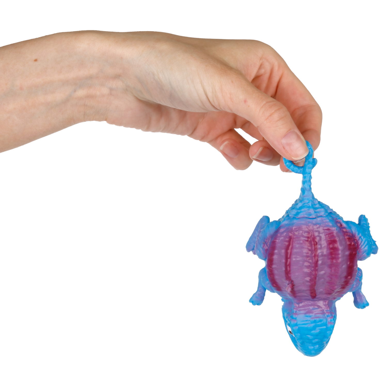 Игрушка ДУТИКИ 1TOY Динозавры, максимальный размер 30 см, 4 вида, синий