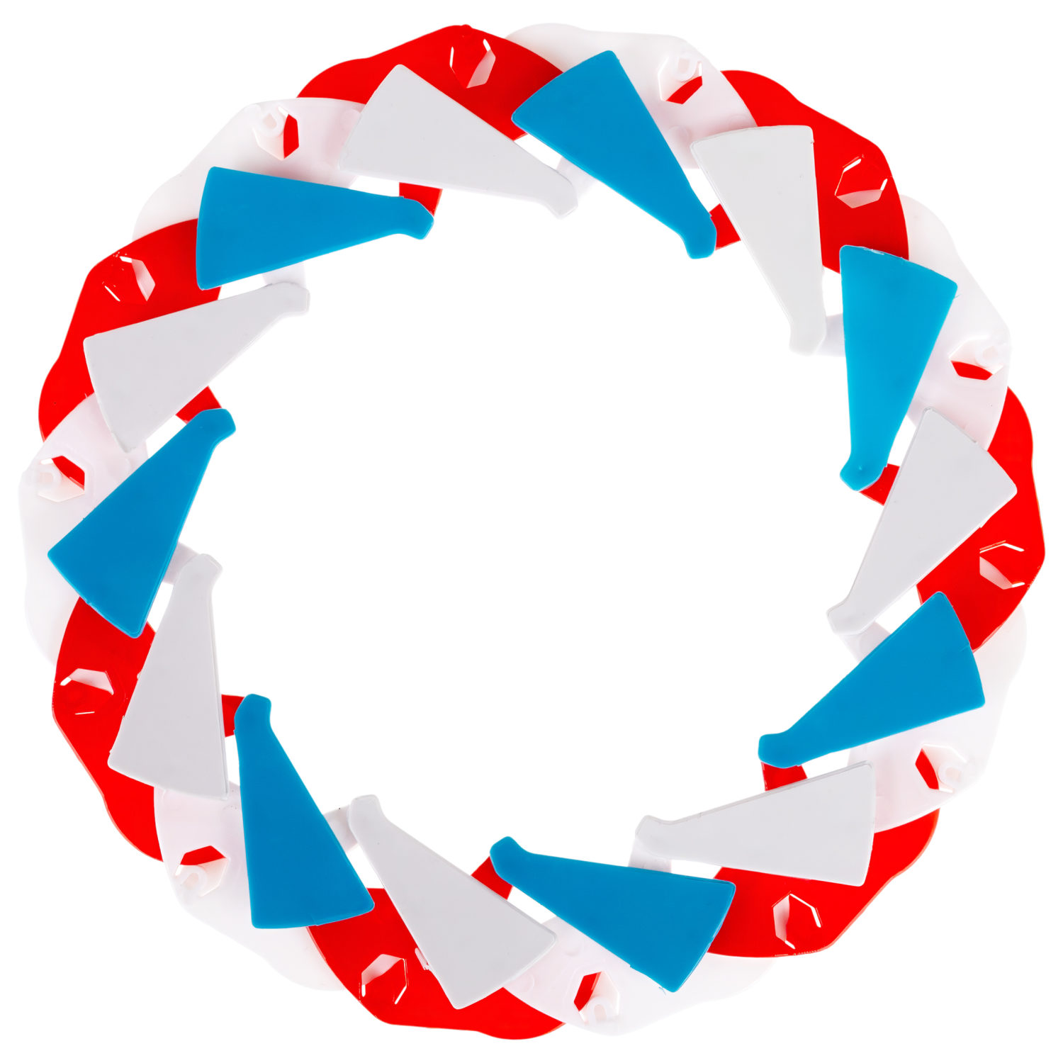 Фрисби складной 1TOY 7/14 см, двуцветный, 5 цветов в ассортименте