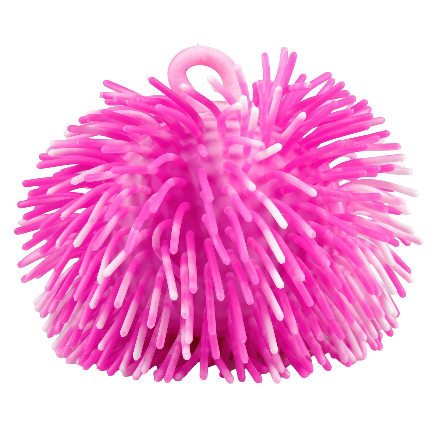 Игрушка-антистресс для рук 1toy Йо-Ёжики, шар 15 см, со светом, 4 цвета в ассортименте