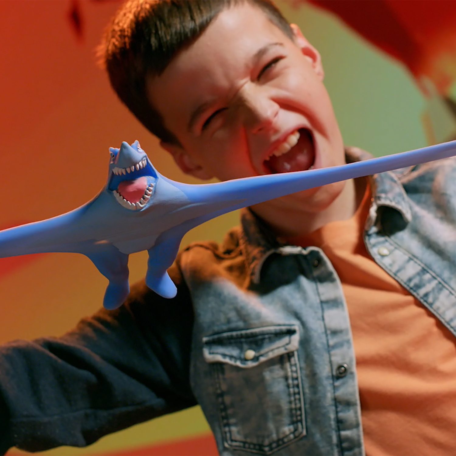 1TOY MONSTER FLEX DINO, тянущиеся фигурки 14см, 14 видов в ассортименте