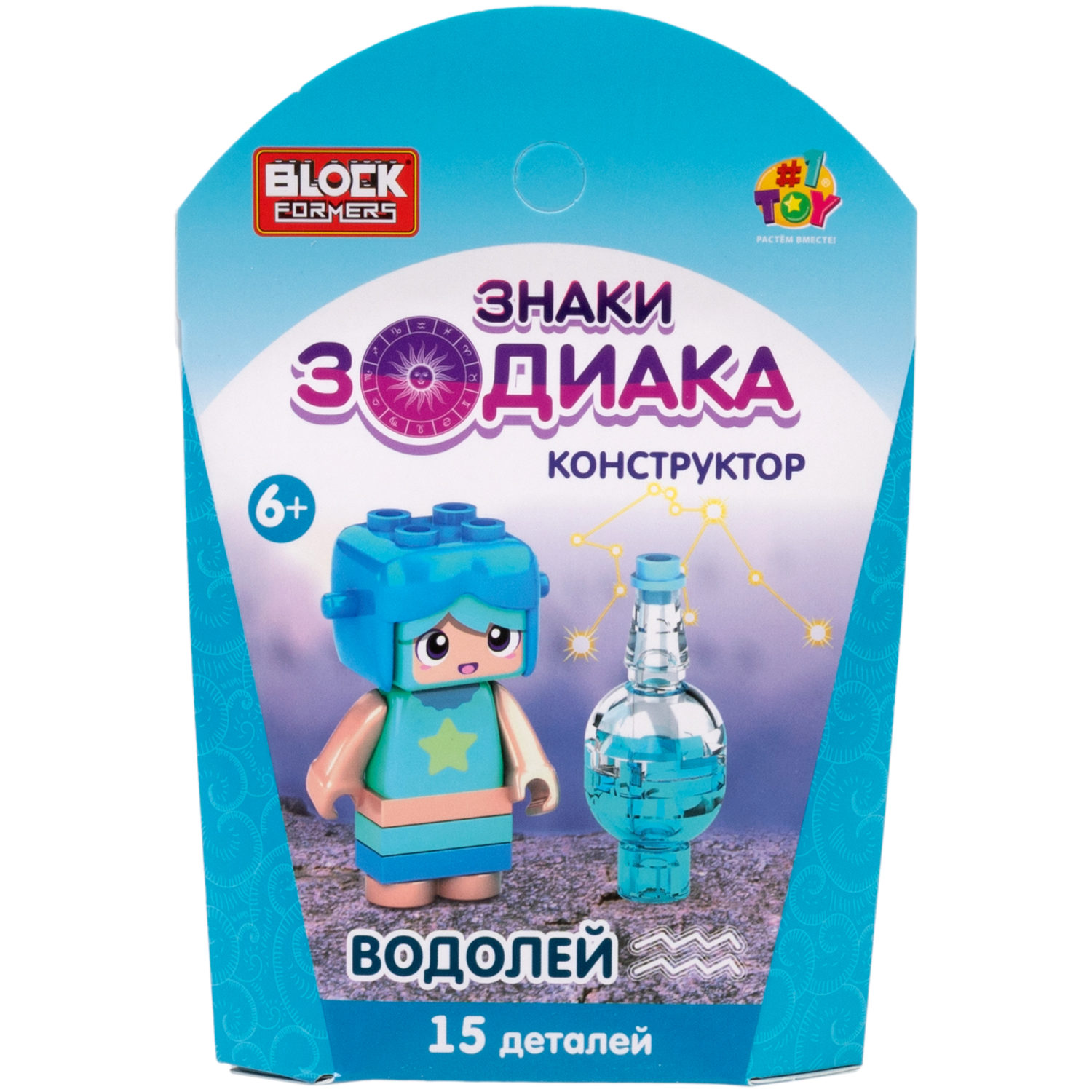1TOY конструктор Blockformers "Знаки зодиака", 12 видов в ассортименте