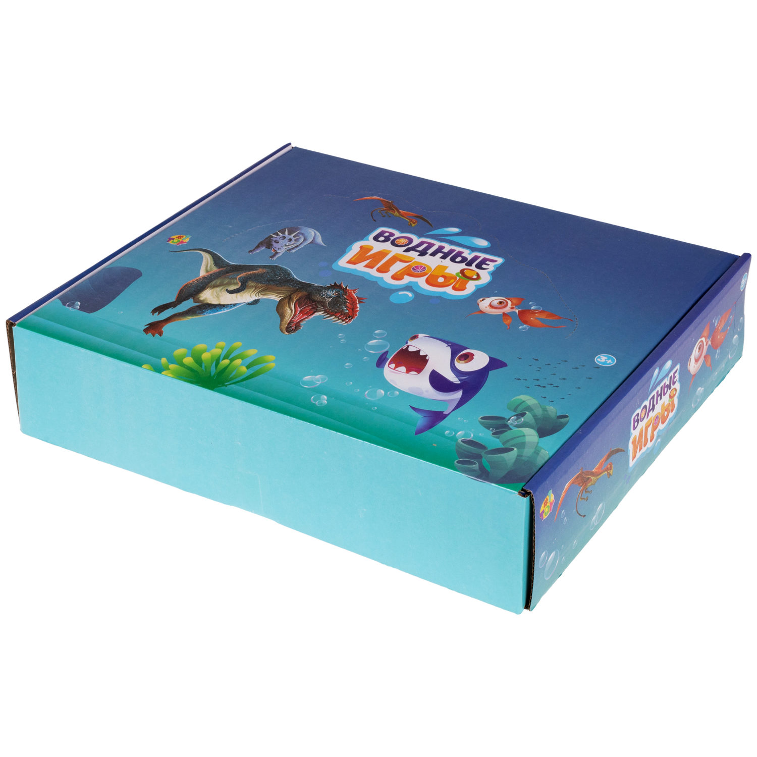 1TOY Игра с водой насади колечки морские обитатели, 3 вида в ассортименте, 15,5*7*2см