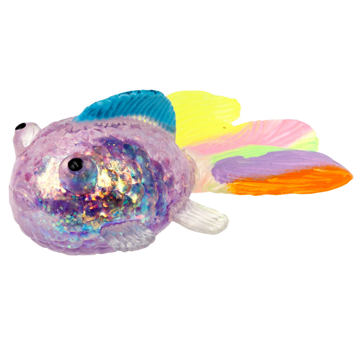 Антистресс-игрушка 1TOY Крутой замес Супергель рыбка, 12х8х5,5 см