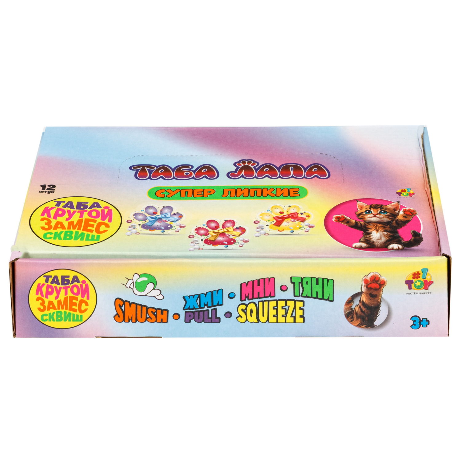 Таба лапа 1TOY Крутой замес, 5,5х1,5 см, в ассортименте