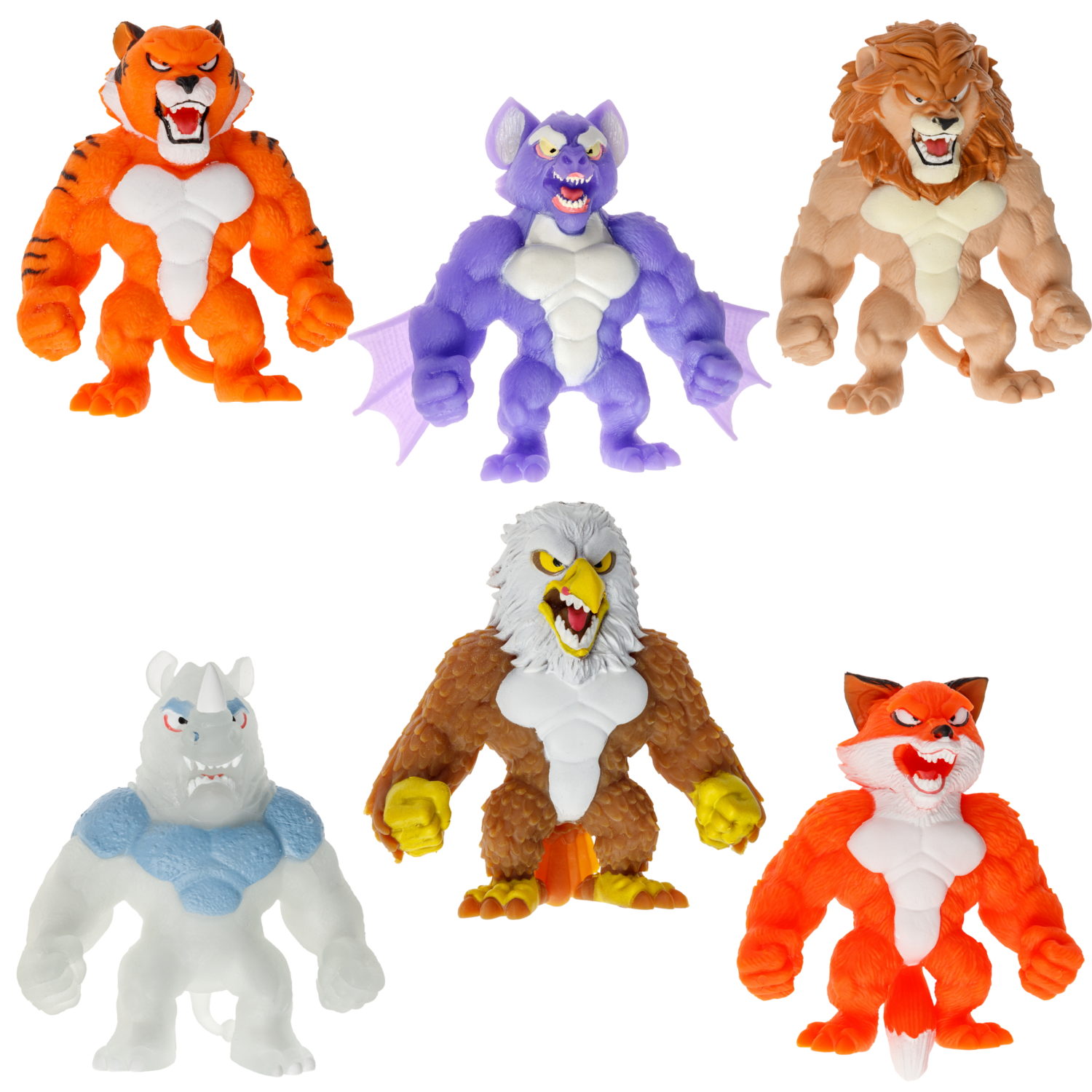 Тянущиеся фигурки 1TOY Монстр Фикс, 15 см, в ассортименте