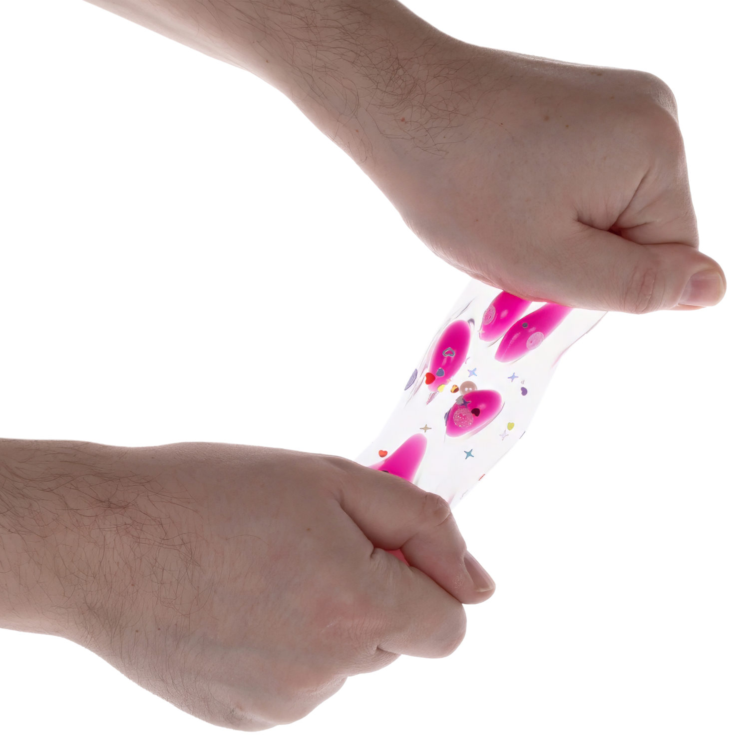 Таба лапа прозрачная 1TOY Крутой замес, 6,5х3 см, в ассортименте