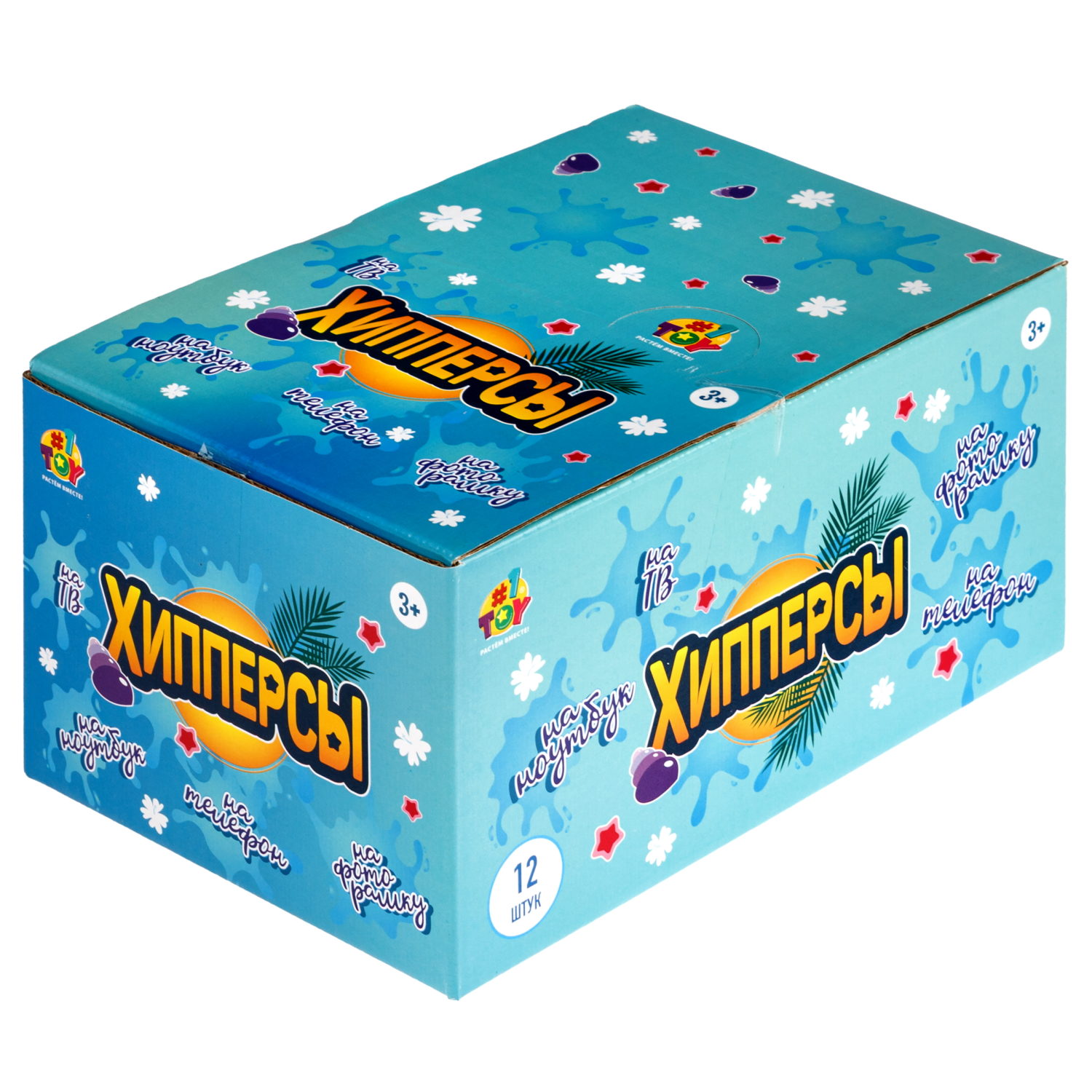 Игрушка-фигурка 1TOY Стич на клейком слое, в ассортименте