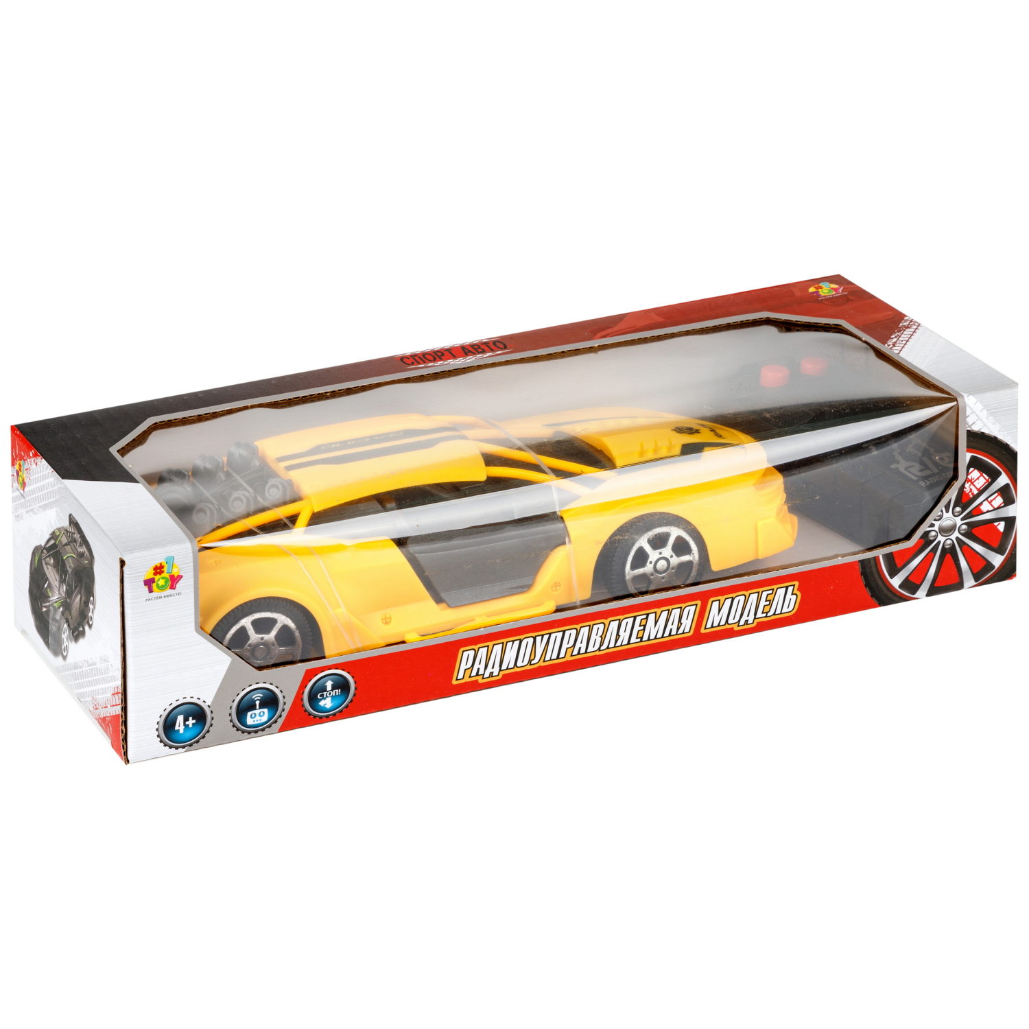 Машинка на пульте управления 1TOY Спортавто