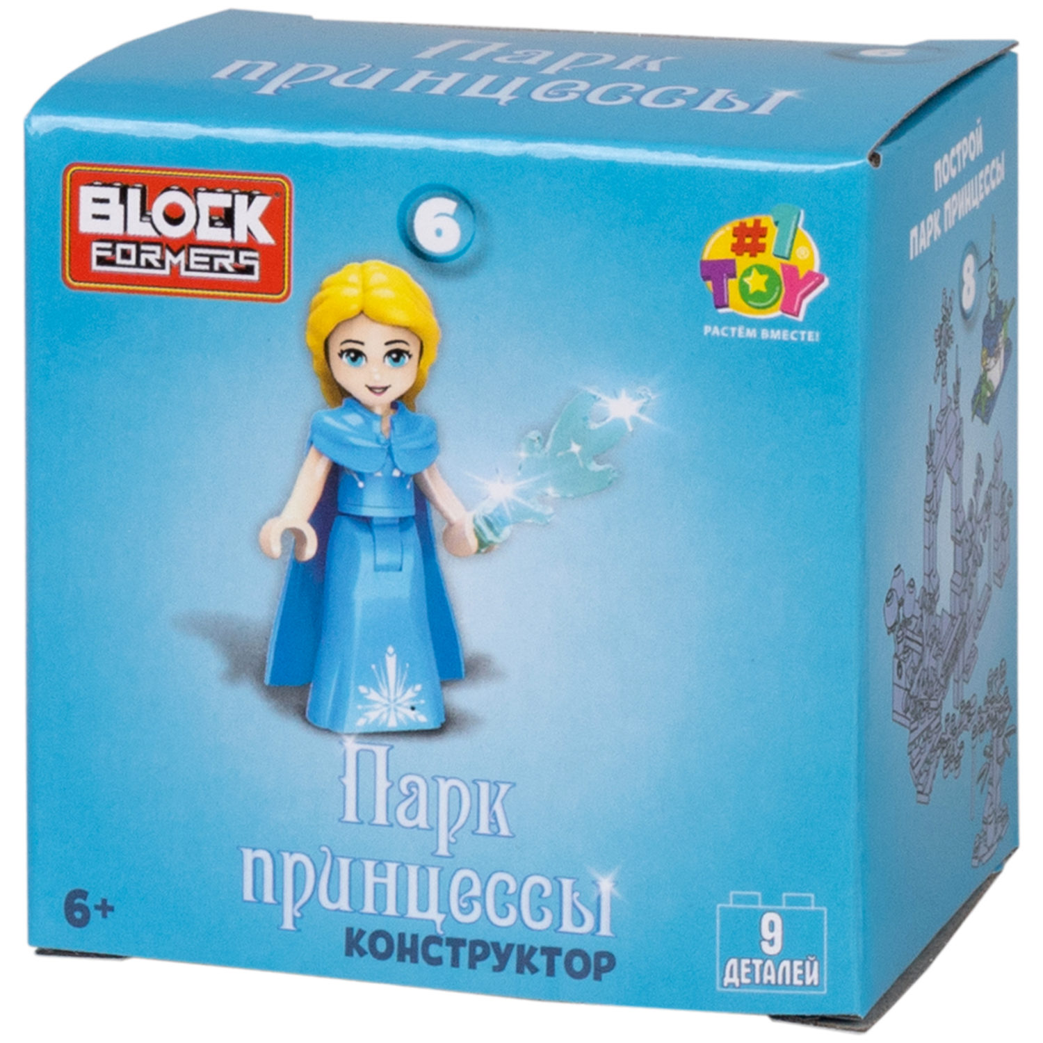 1TOY конструктор Blockformers "Парк принцессы", в ассортименте 10 видов