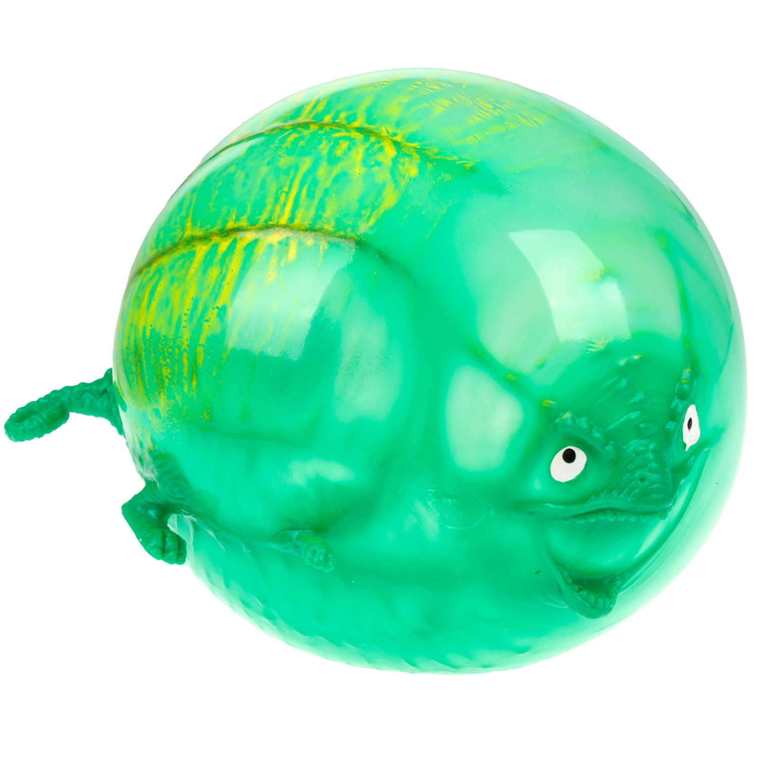 Игрушка ДУТИКИ 1TOY Динозавры, максимальный размер 30 см, 4 вида, зелёный