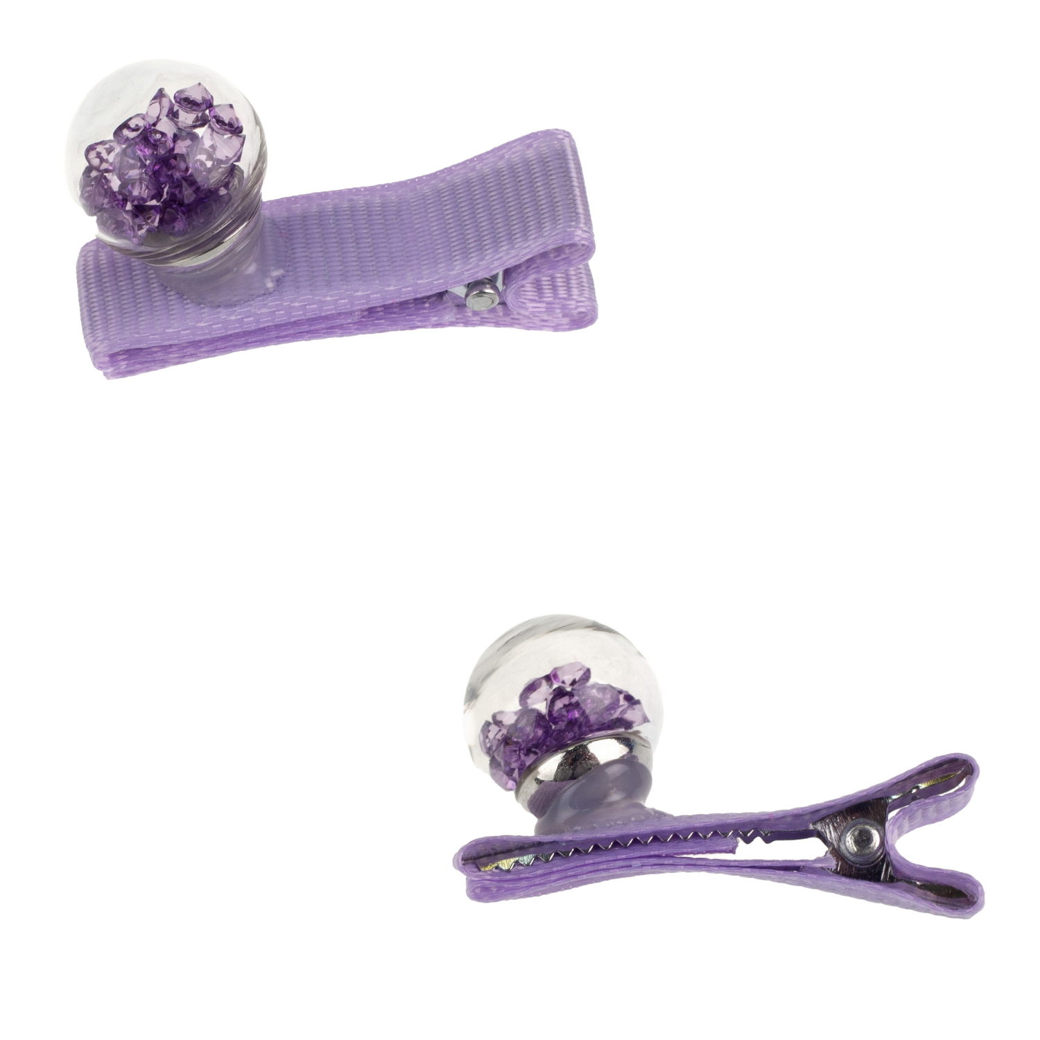 Lukky Fashion набор аксессуаров для волос розовый, в наборе 10 заколок, подарочная упаковка, 14х14х4см