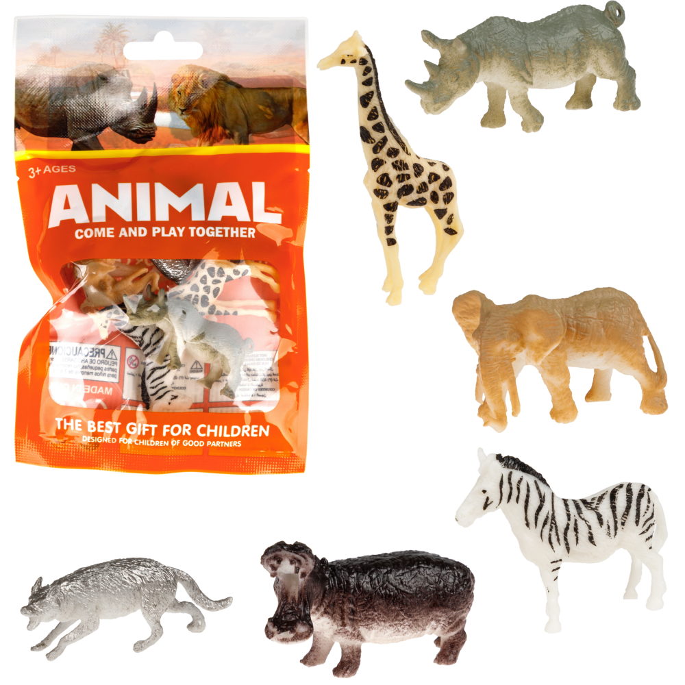 Набор фигурок-игрушек 1TOY В мире животных: фауна земли, в ассортименте