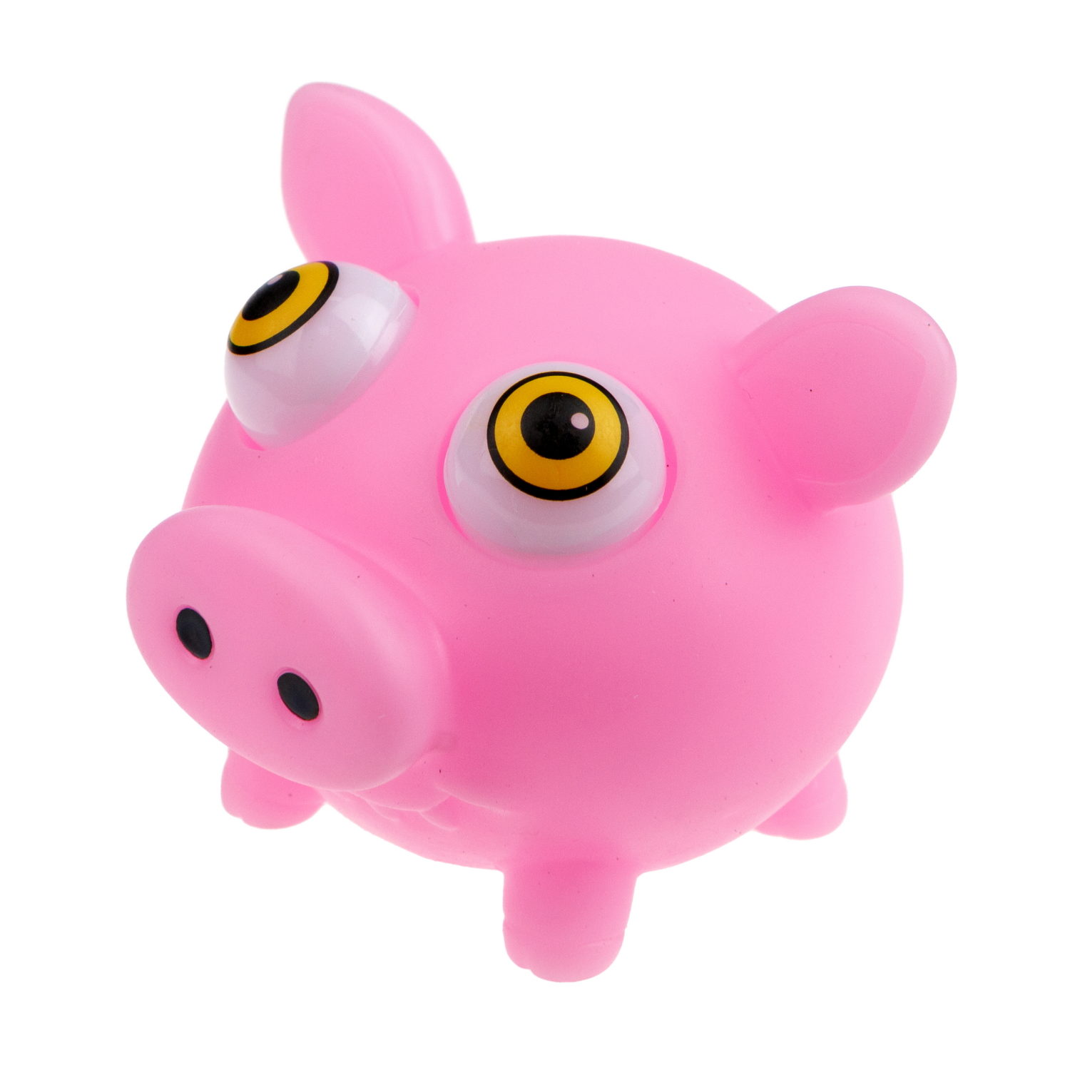 1toy Пучеглаз-антистресс "Поросёнок" 8,2х7x6,8 см