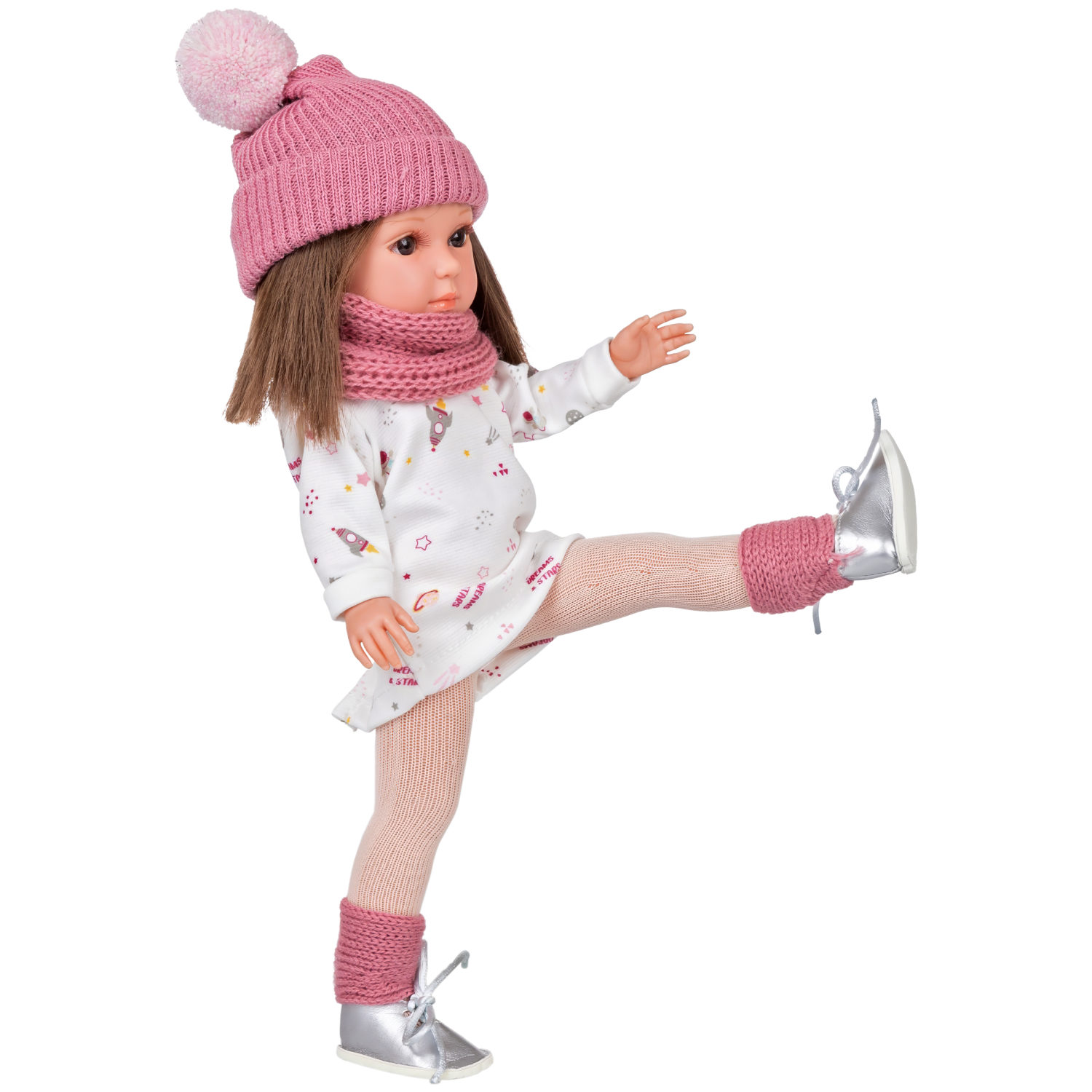 Кукла Arias ELEGANCE CARLOTA виниловая, с аксессуарами, Испания, 36 см