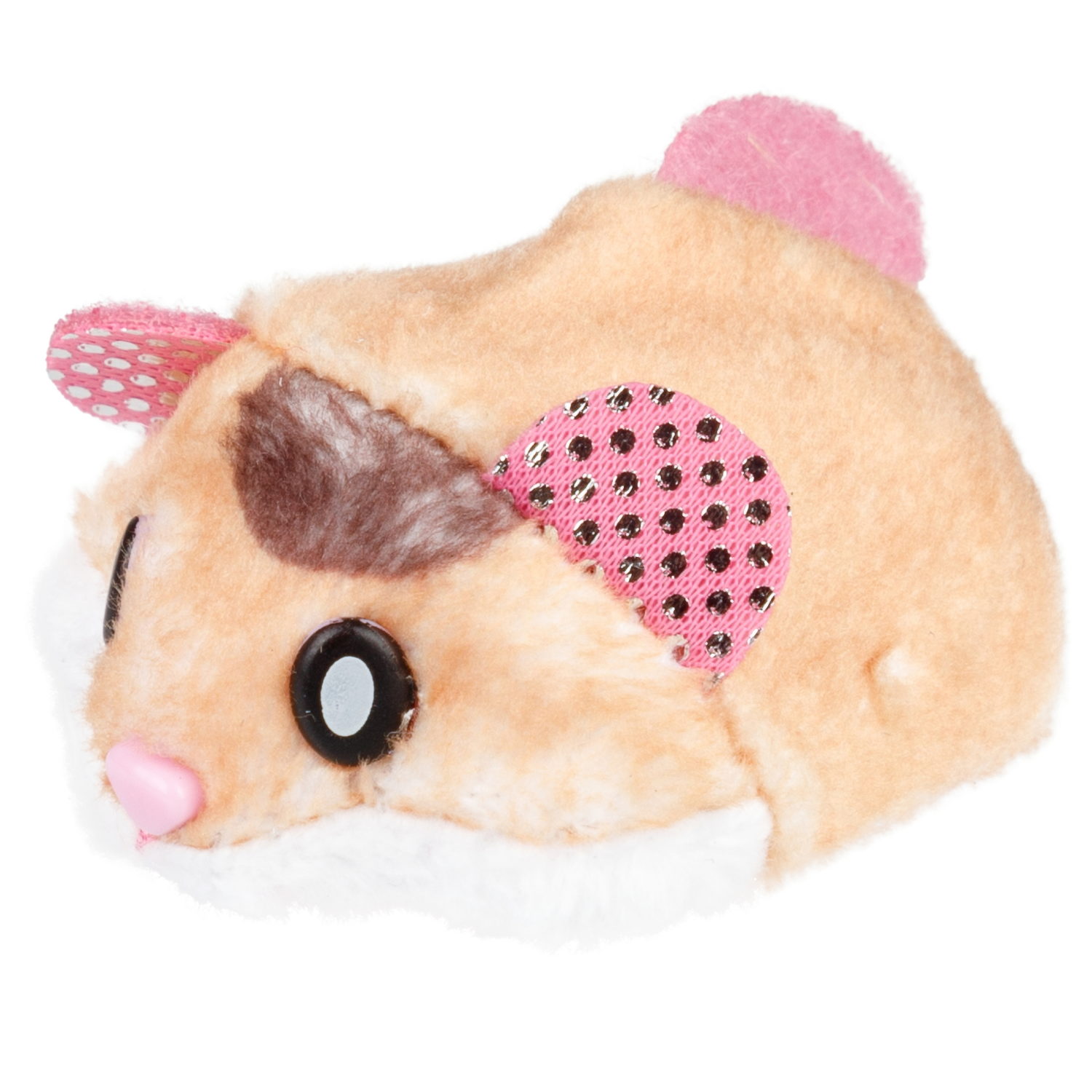 Хома Дома плюшевый хомячок, коричневый, батарейка в комплекте, в блистере