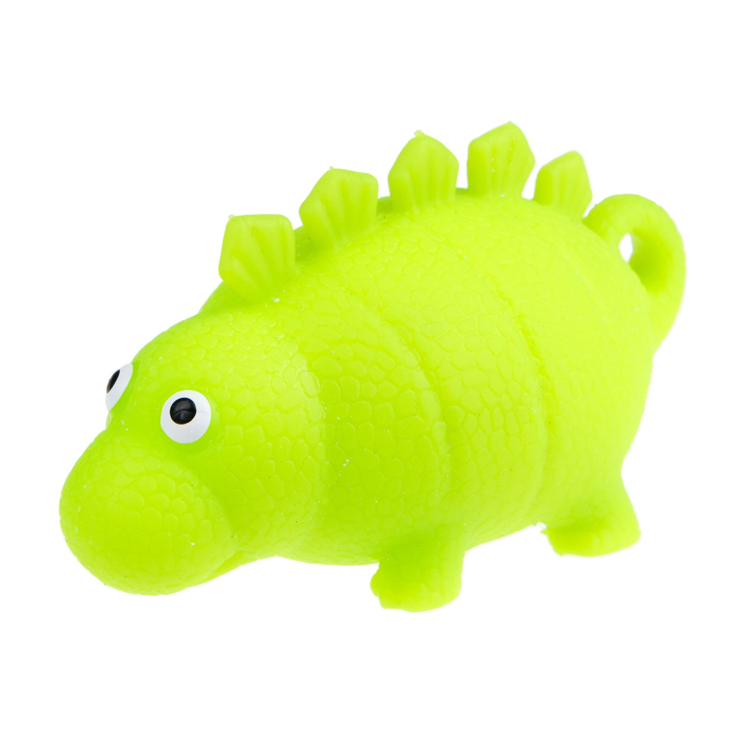 Антистресс-игрушка для рук 1TOY Крутой замес Динозавр стегозавр, зелёный