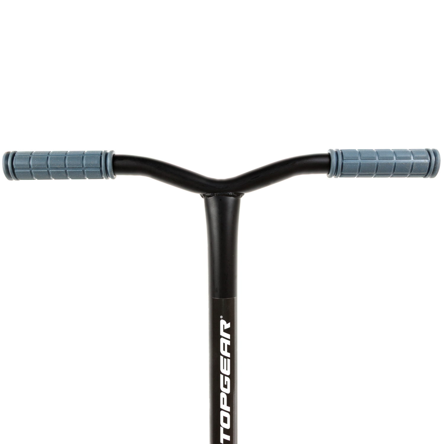 Самокат трюковый Topgear, 2-х кол. PU 2х100 мм, неопреновые грипсы, 65*48*79 см, до 100 кг, черно-серый