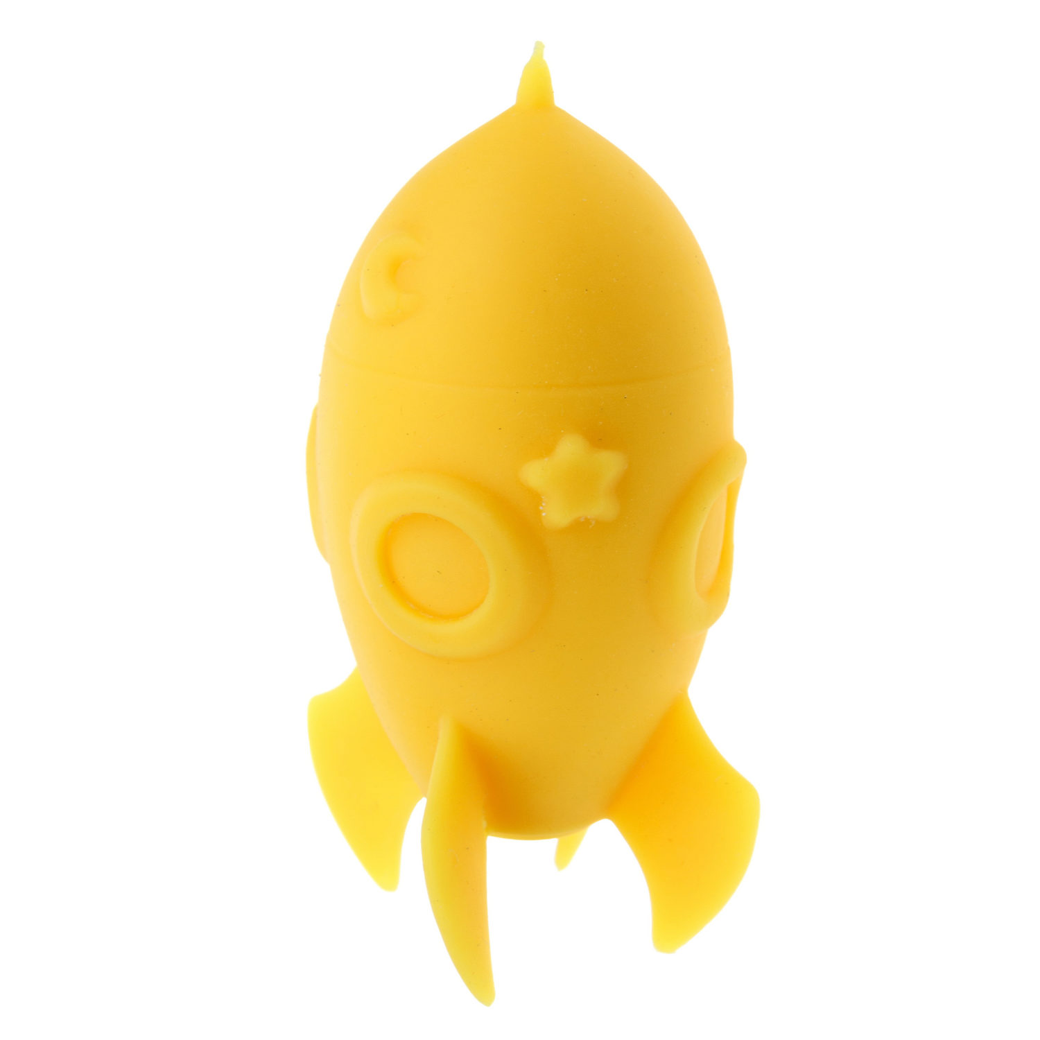 Антистресс-игрушка для рук 1TOY Крутой замес Ракета, жмякалка, мялка, 11 см, 6 цветов в ассортименте